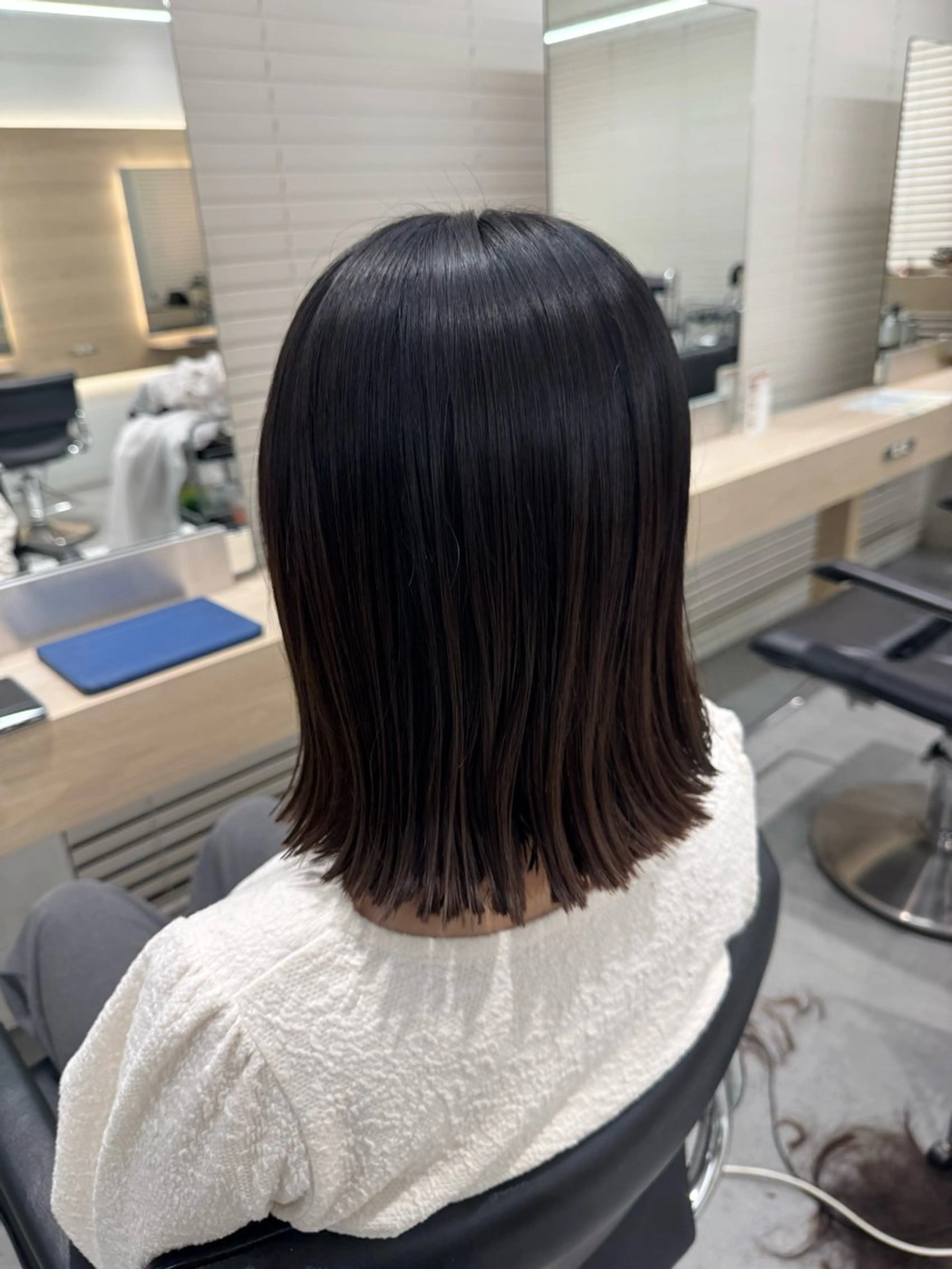 ミディアム ボブ ナカバチ ユイ🌼 Rizm greenのヘアスタイル