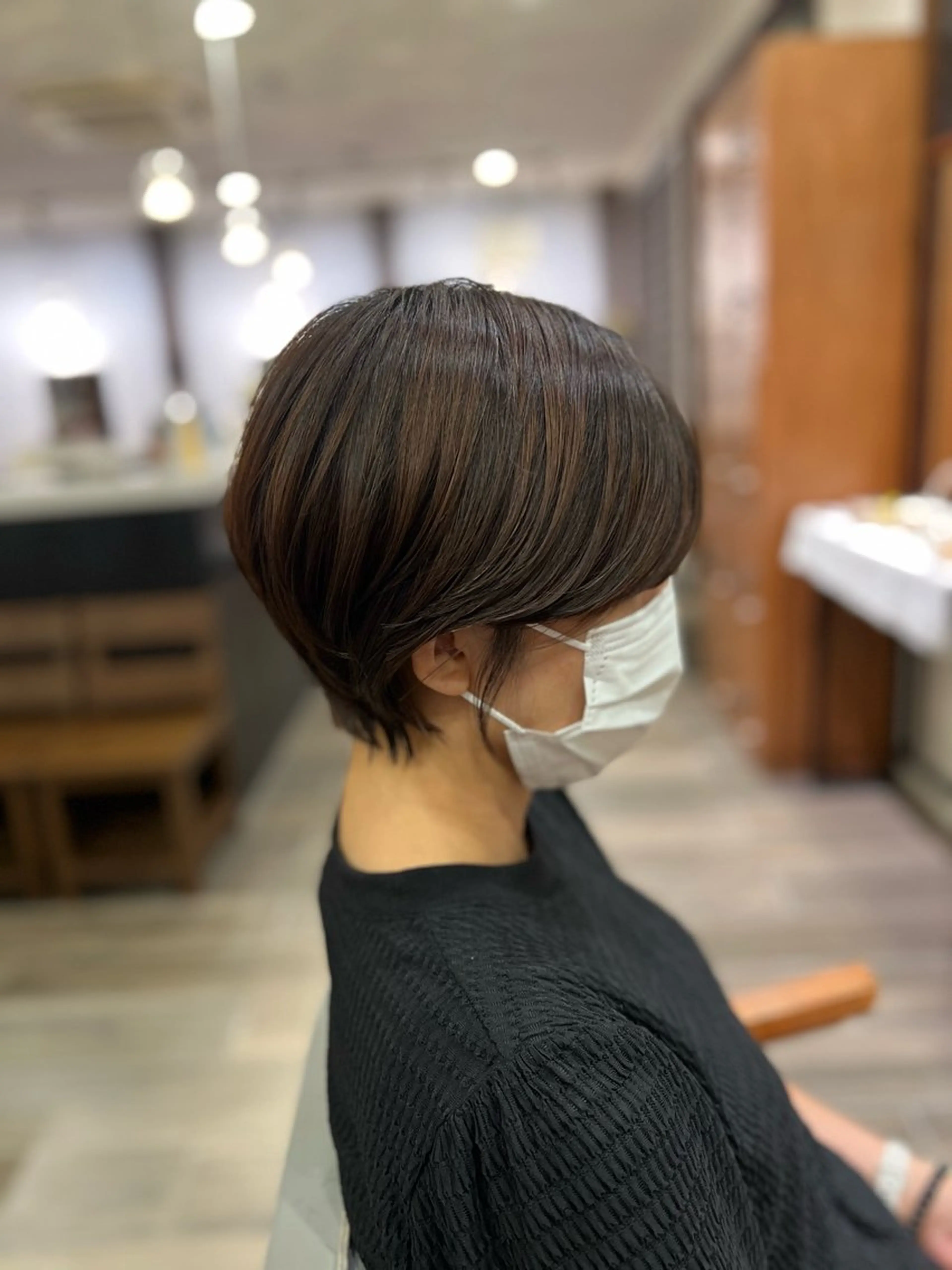 ショート くびれヘア ショートヘア カット shampoo hair salon所属・🫧レイヤー/透明感 カラー/Ryukaのヘアスタイル