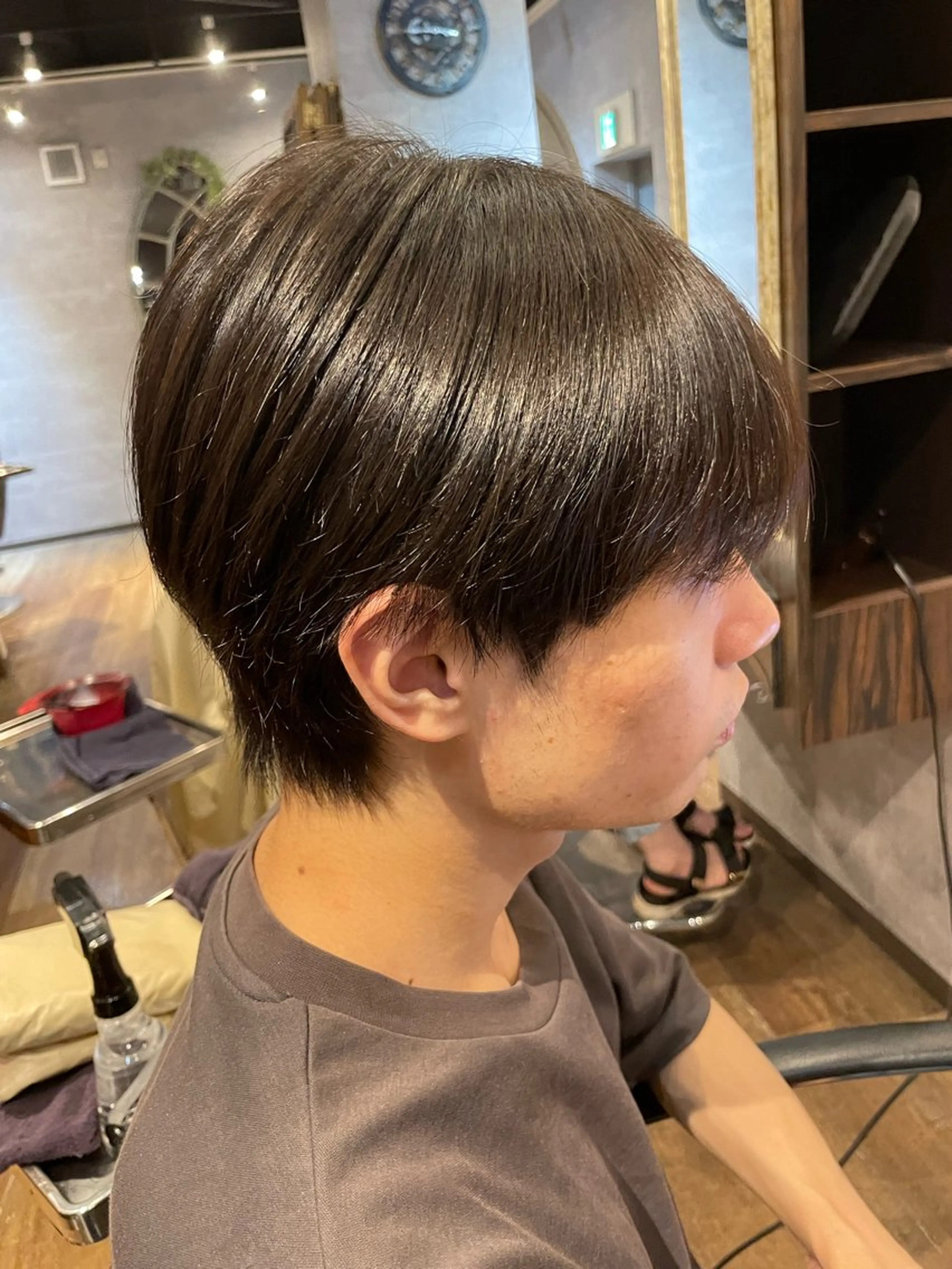 ショート メンズ カットモデル 募集✨のヘアスタイル