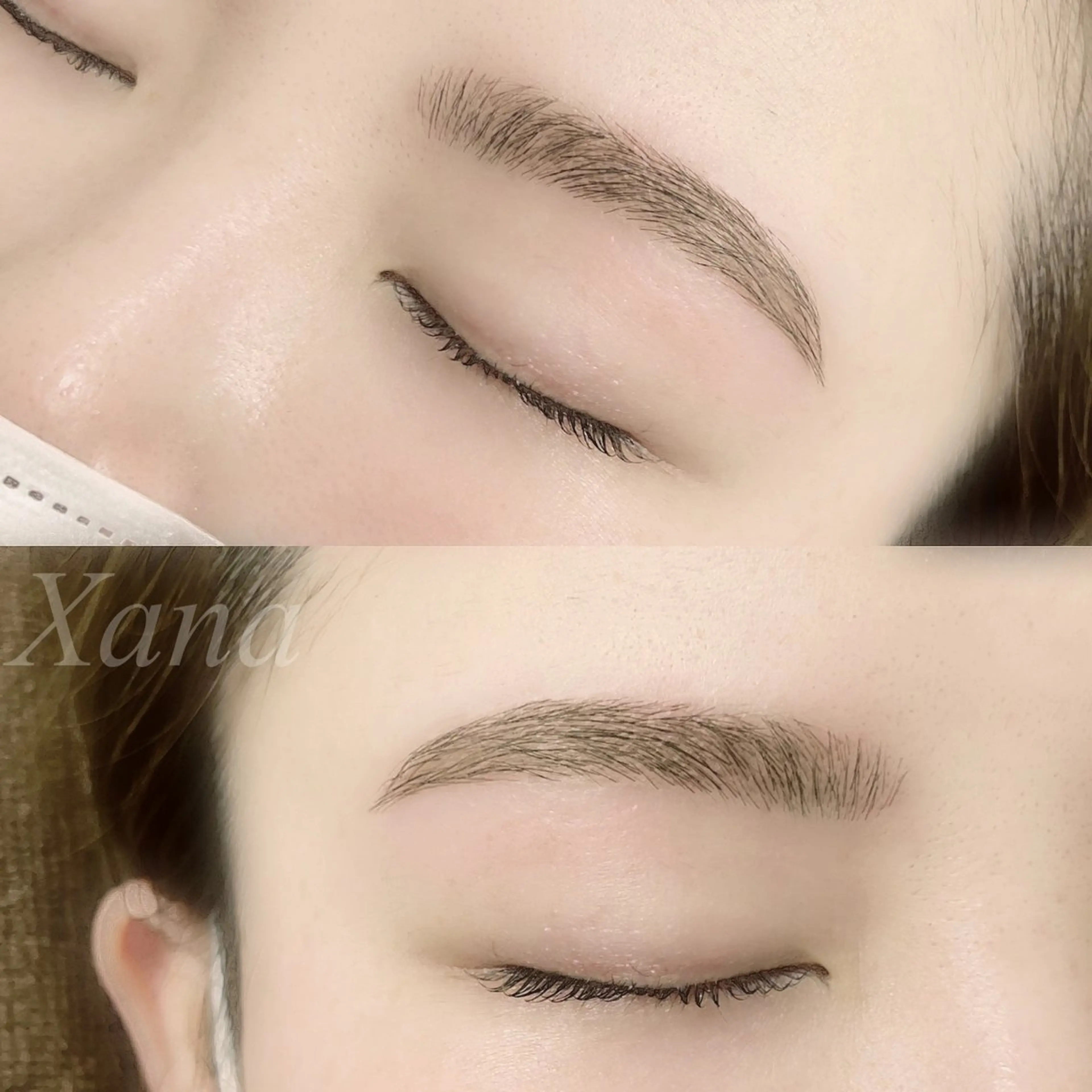 アイブロウ Xana✨東京から 上陸アイリスト💕︎のマツエク・マツパデザイン