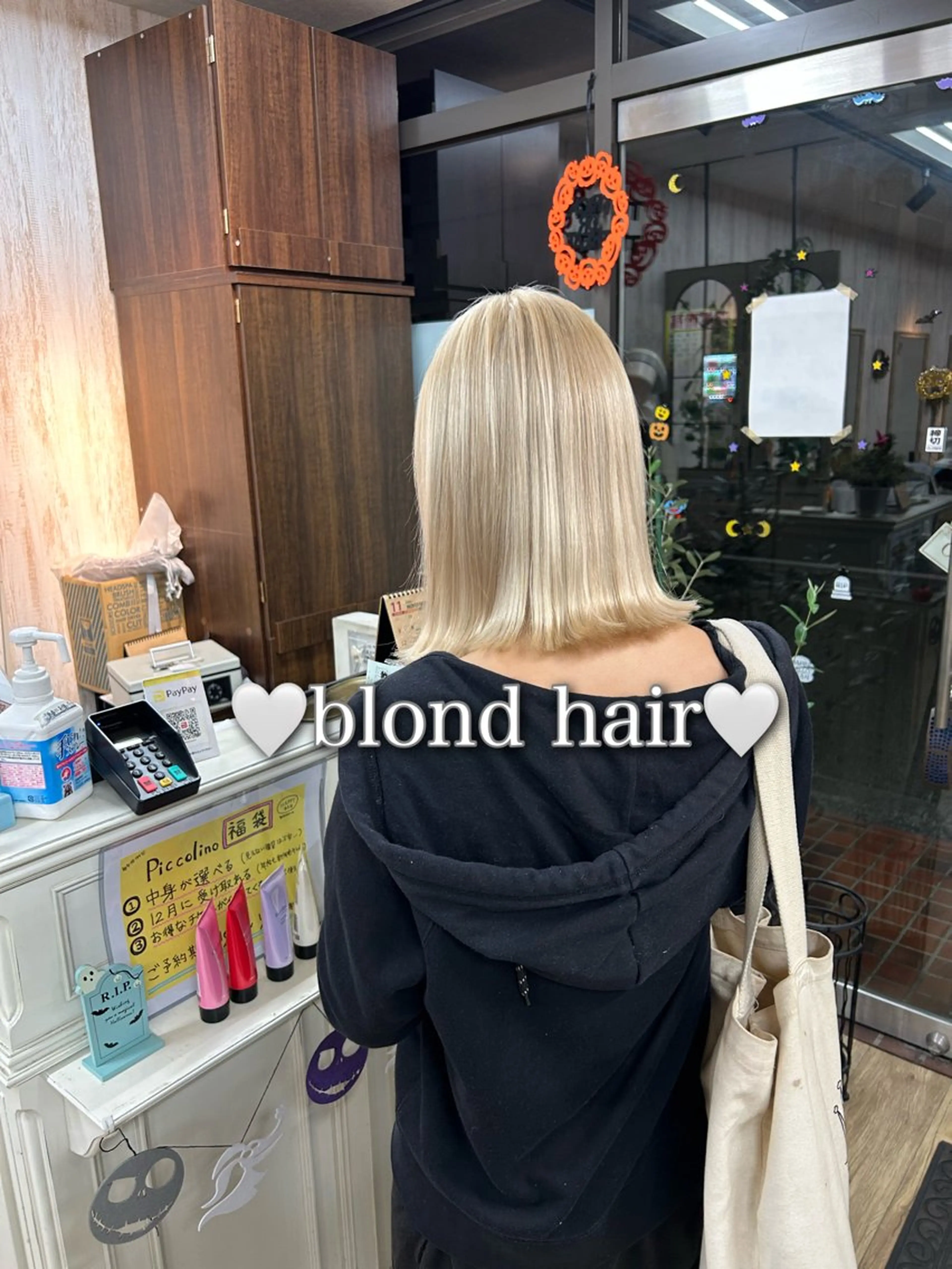 ロング カラー 切りっぱなしボブ 透明感カラー デザインカラー ハイライトカラー ハイトーンカラー 🌹古川暁 髪質改善縮毛矯正🌹のヘアスタイル