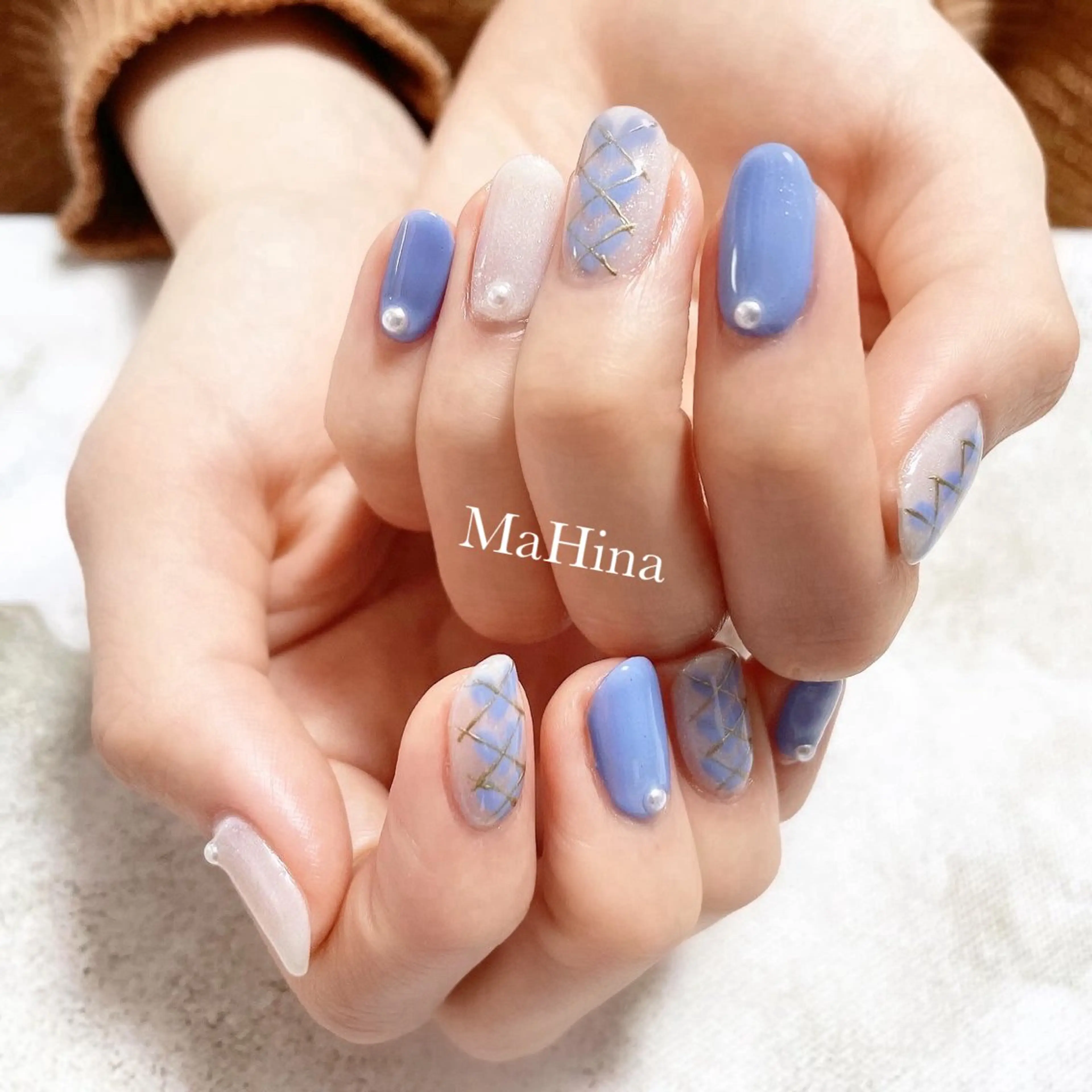 ネイル ハート ハンドネイル Healing Salon...MaHina(マヒナ)所属・MaHina🌙 salonのネイルデザイン