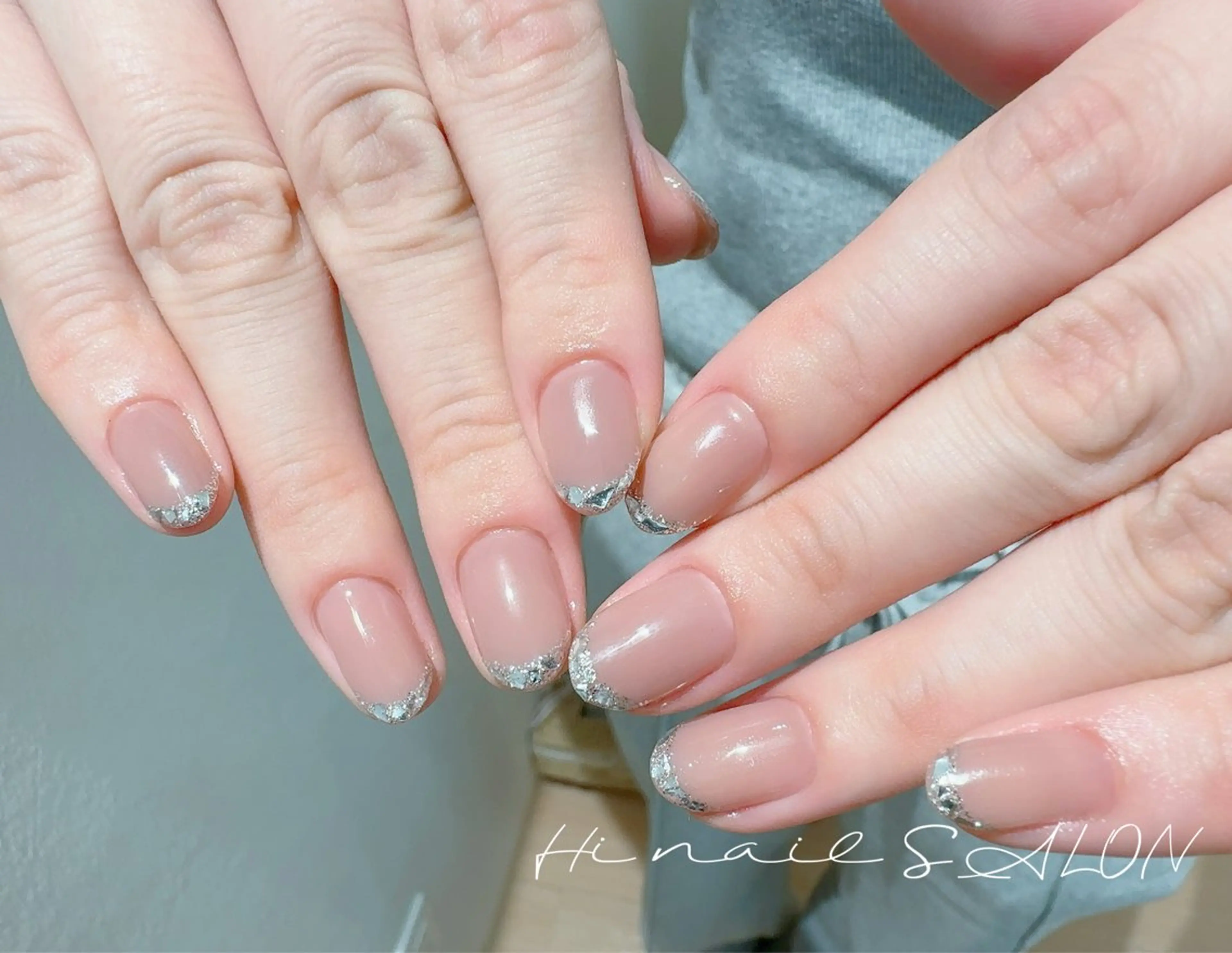 ネイル チークネイル フラッシュネイル フレンチネイル 韓国ネイル マグネットネイル ハンドネイル Hi nail 池袋東口のネイルデザイン