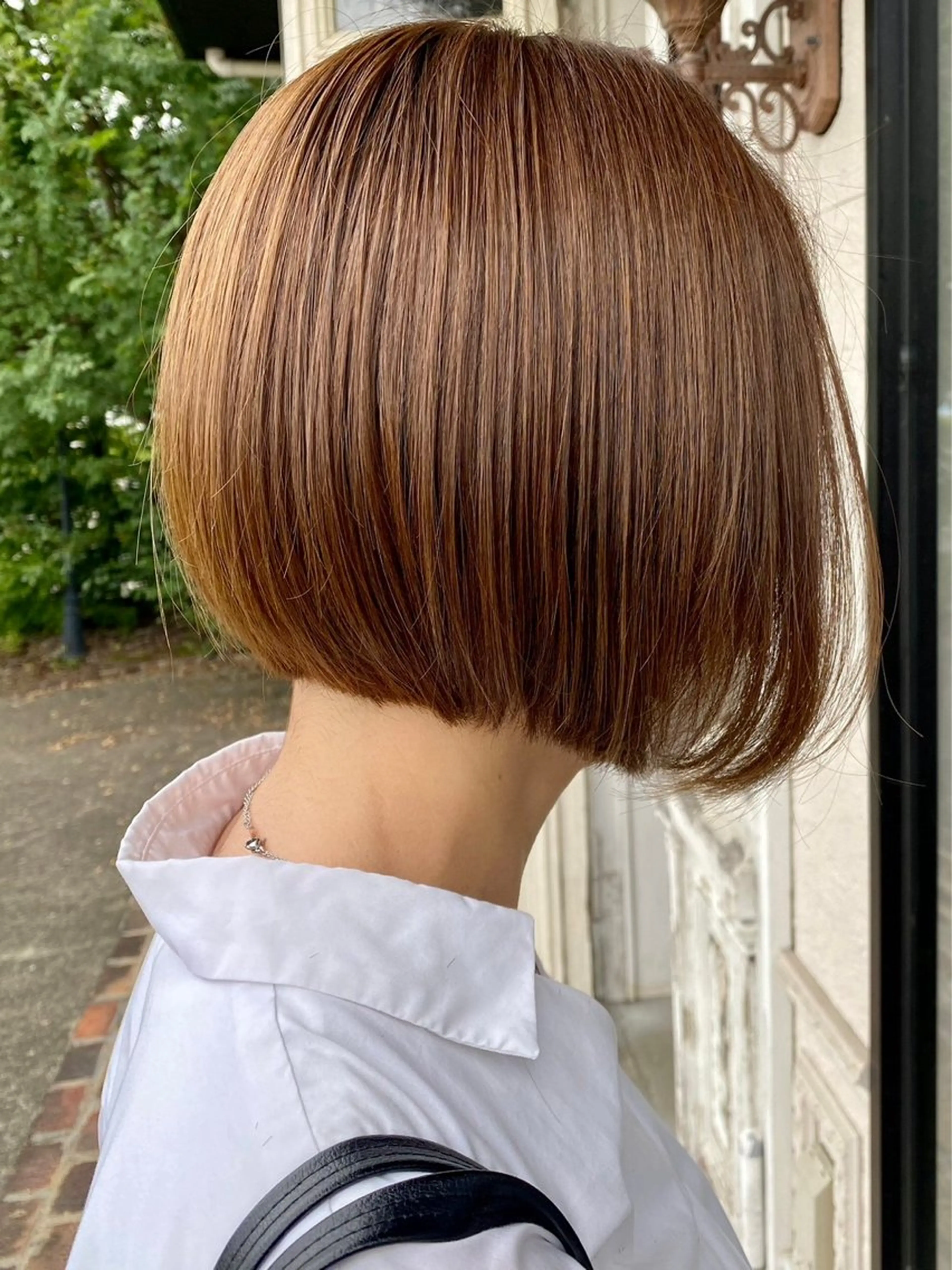 ショート カラー トリートメント nari ☺︎ ボブ/透明感カラーのヘアスタイル