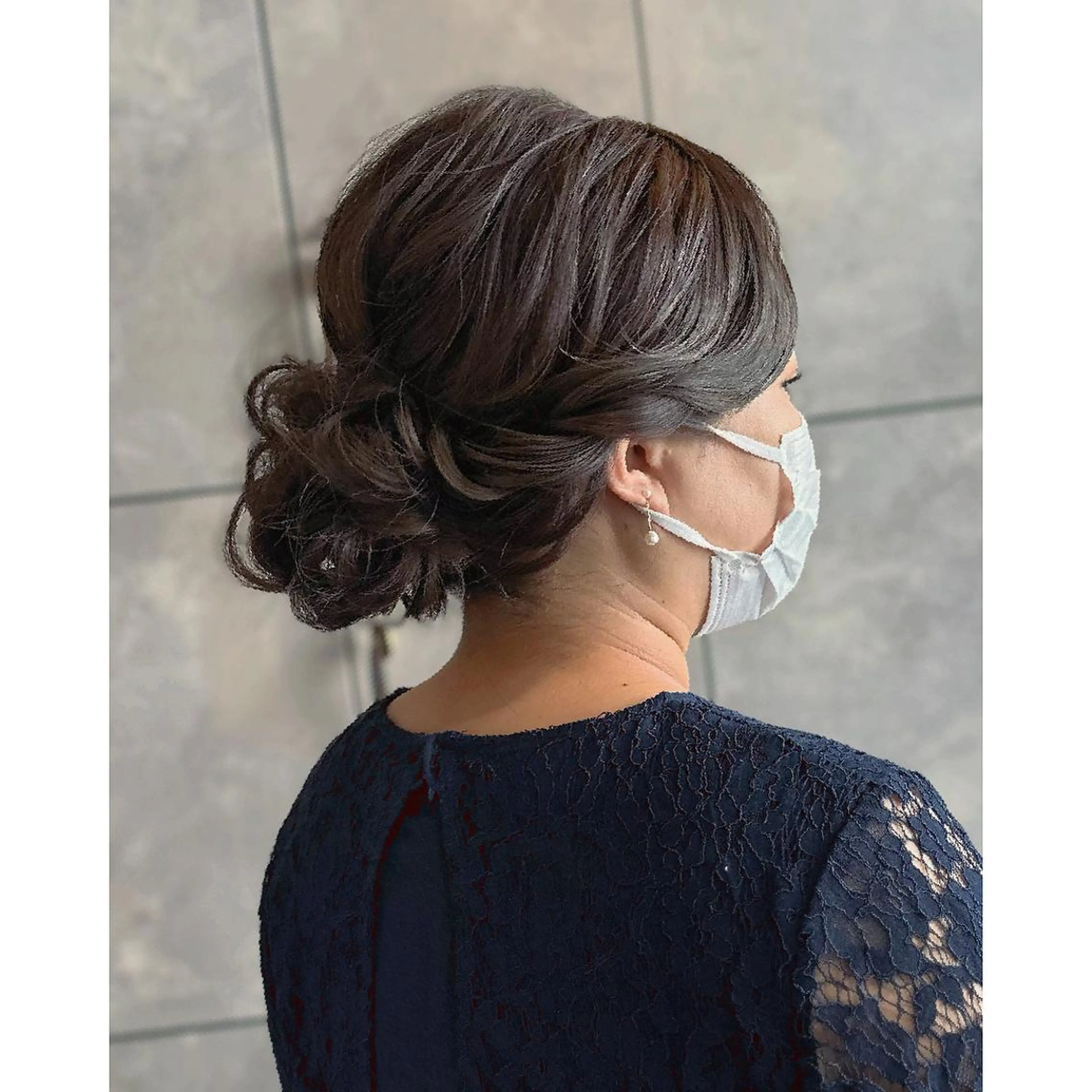 ロング カラー パーマ ヘアアレンジ メンズ キッズ 結婚式・ブライダル 子どものヘアアレンジ ヘアセット BRAIDS💎愛子 大人ハイライト💎のヘアスタイル