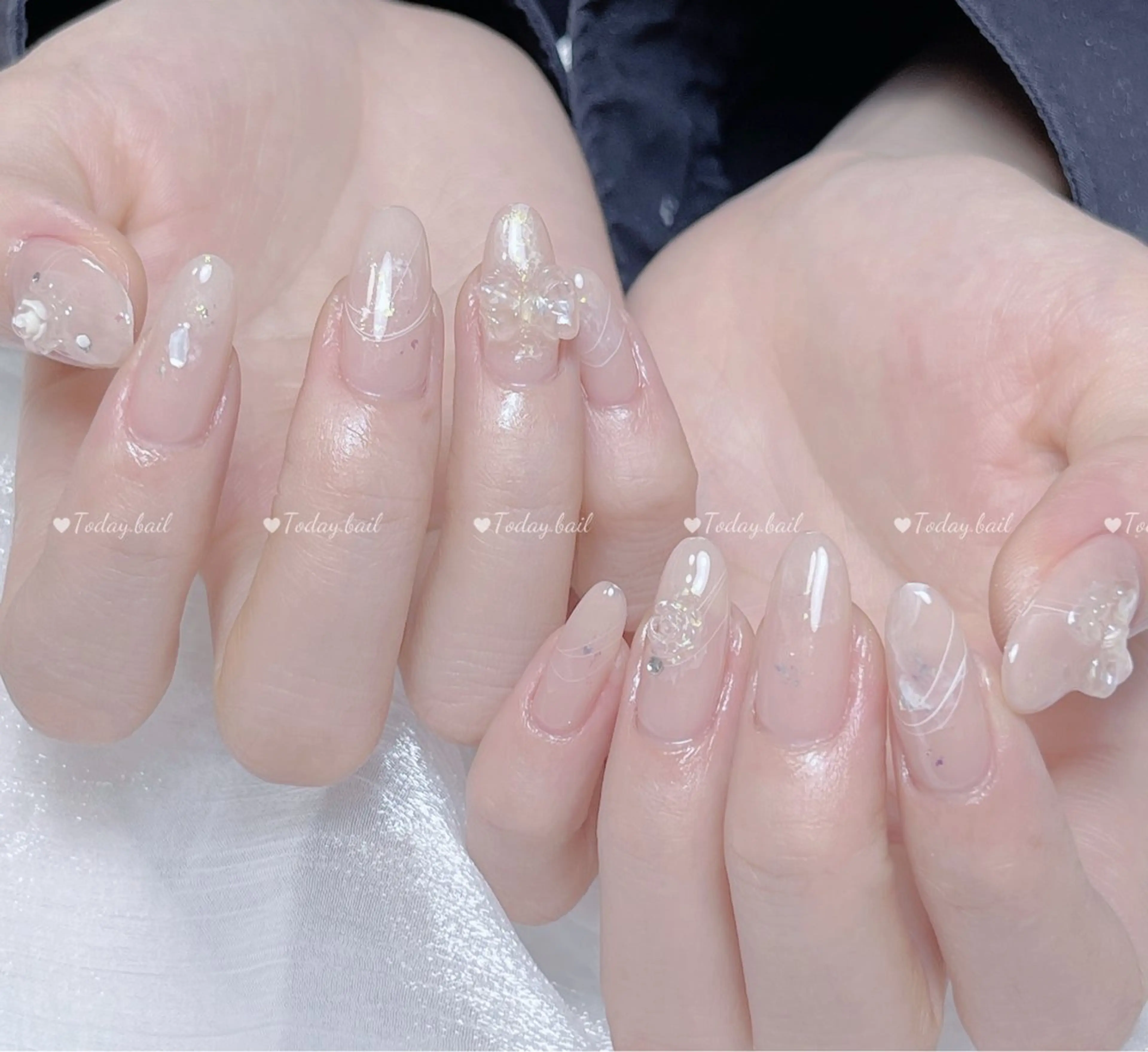 ネイル ハンドネイル 🎀Today nail💅のネイルデザイン