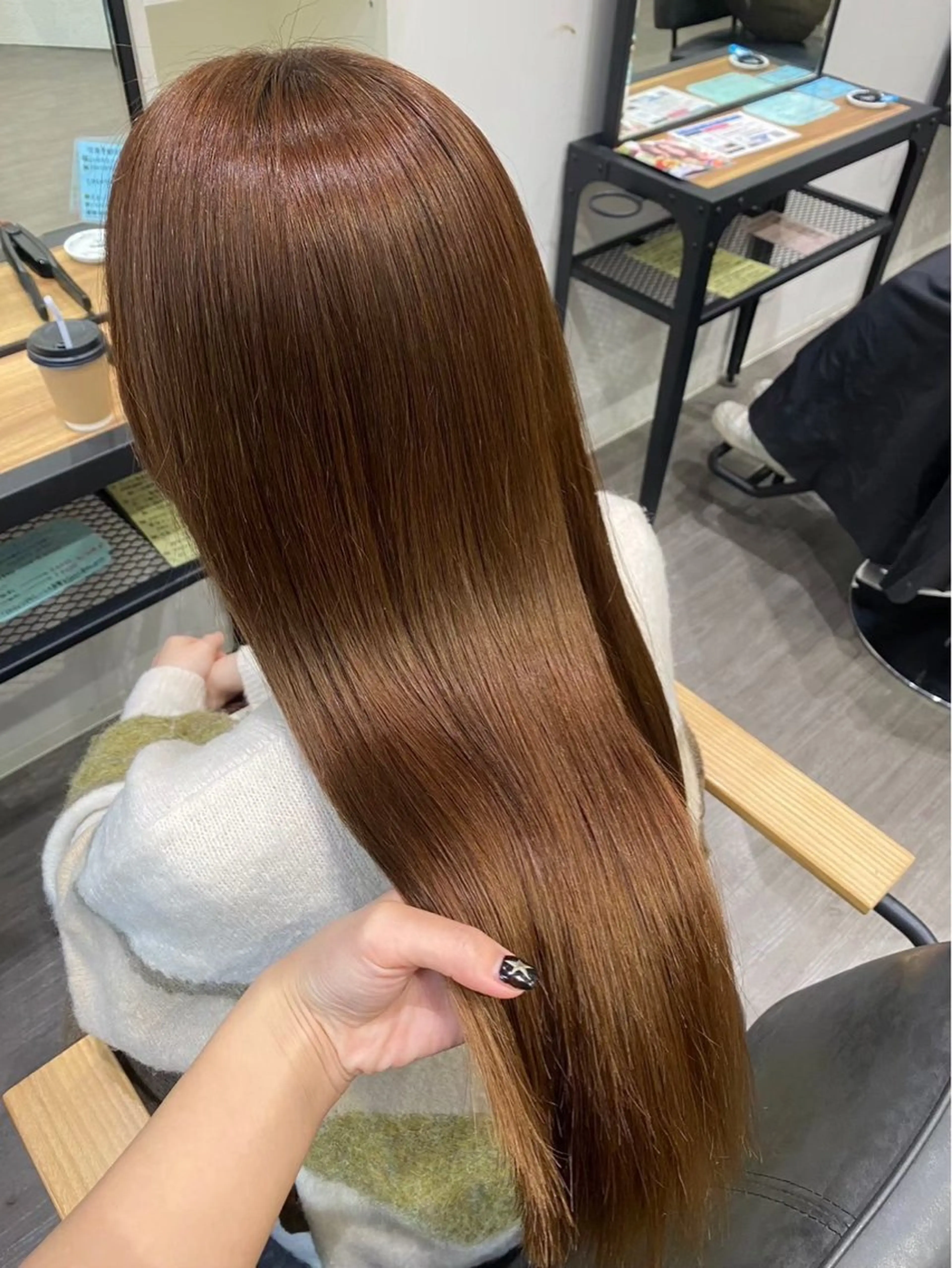 極潤ミストベージュカラー🤎+美潤トリートメント🫧の写真