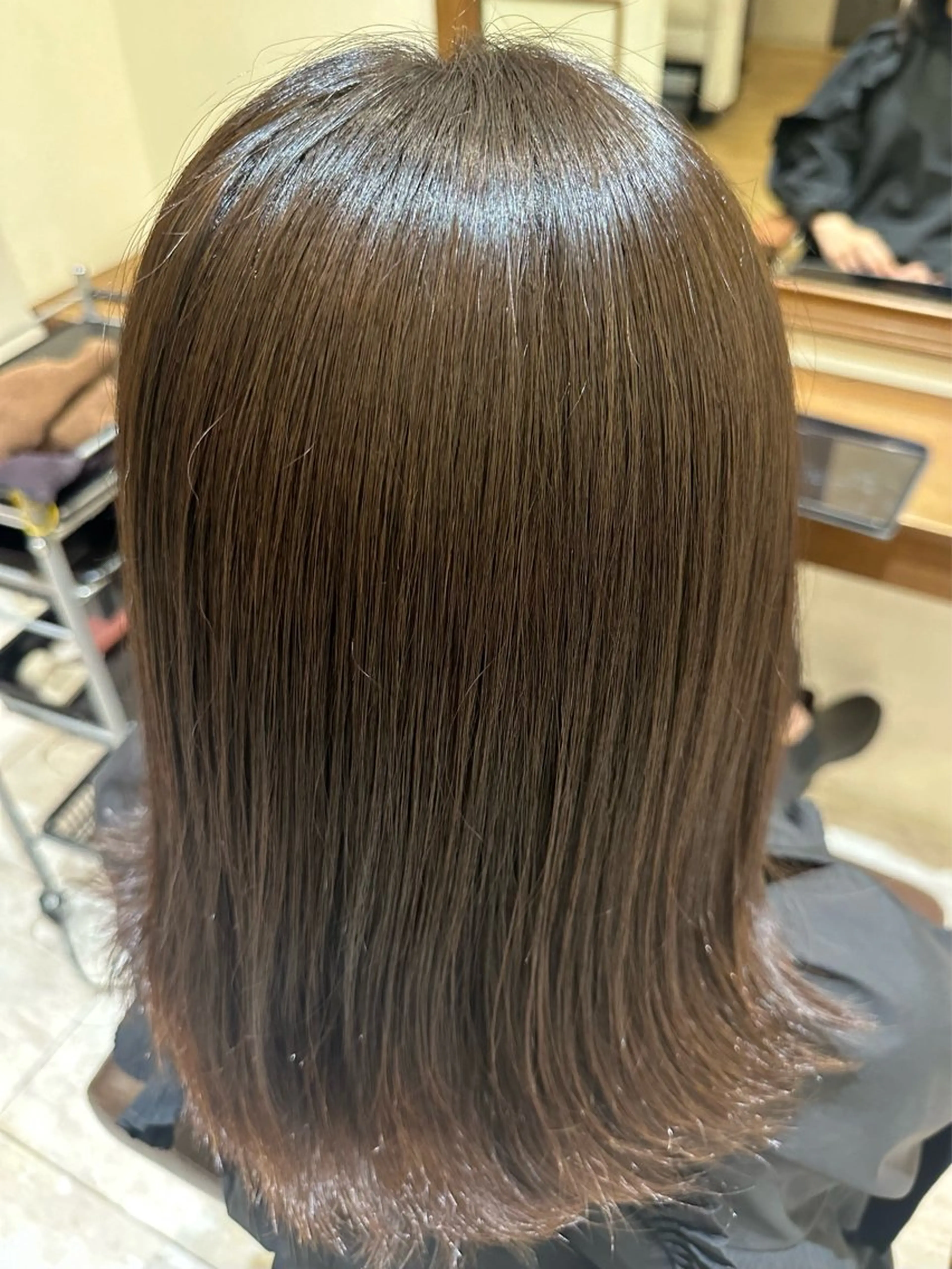 ミディアム カラー イマ フジのヘアスタイル
