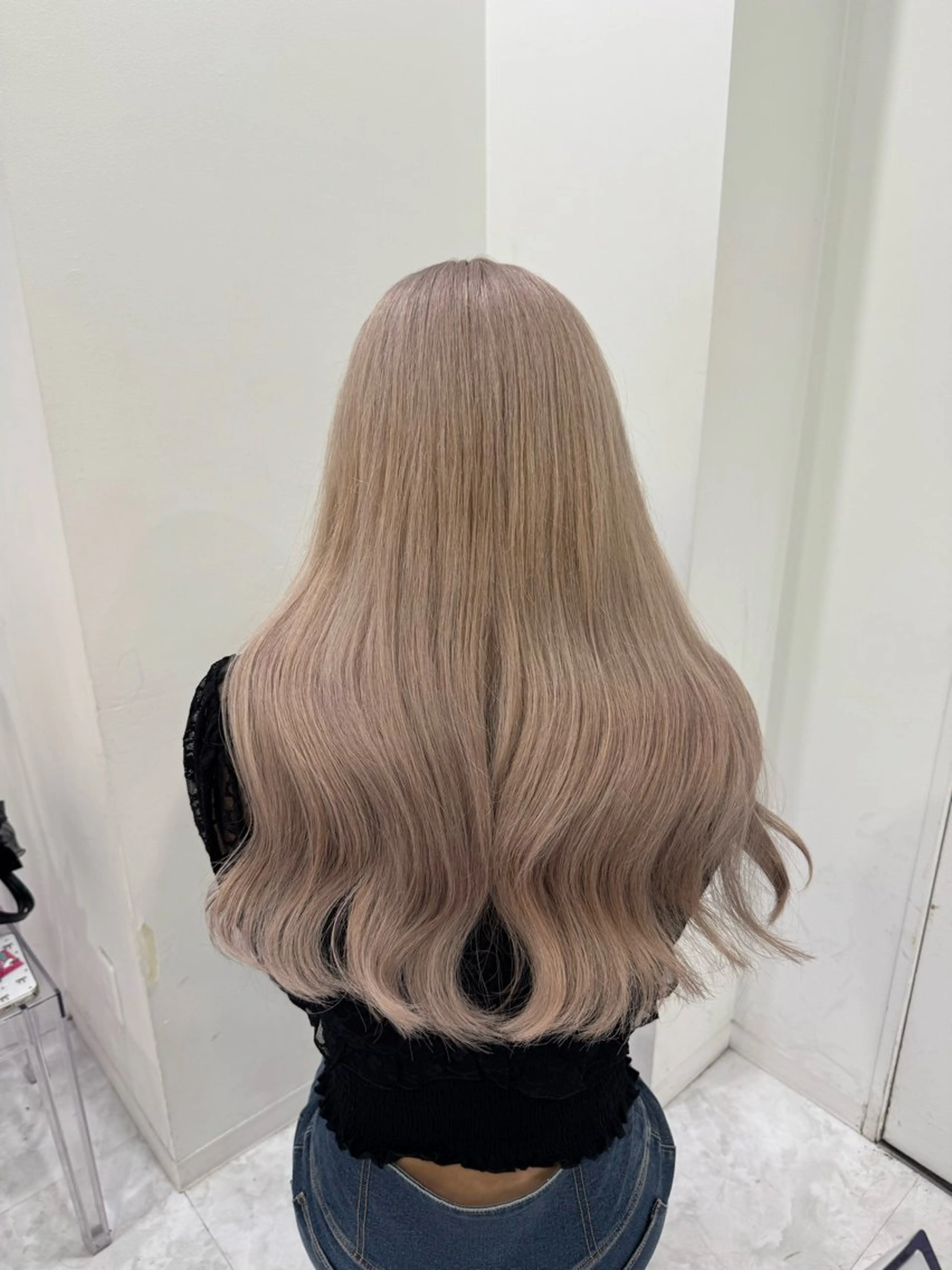 ロング カラー ハイトーン🌈メンズ カット♡Machanのヘアスタイル