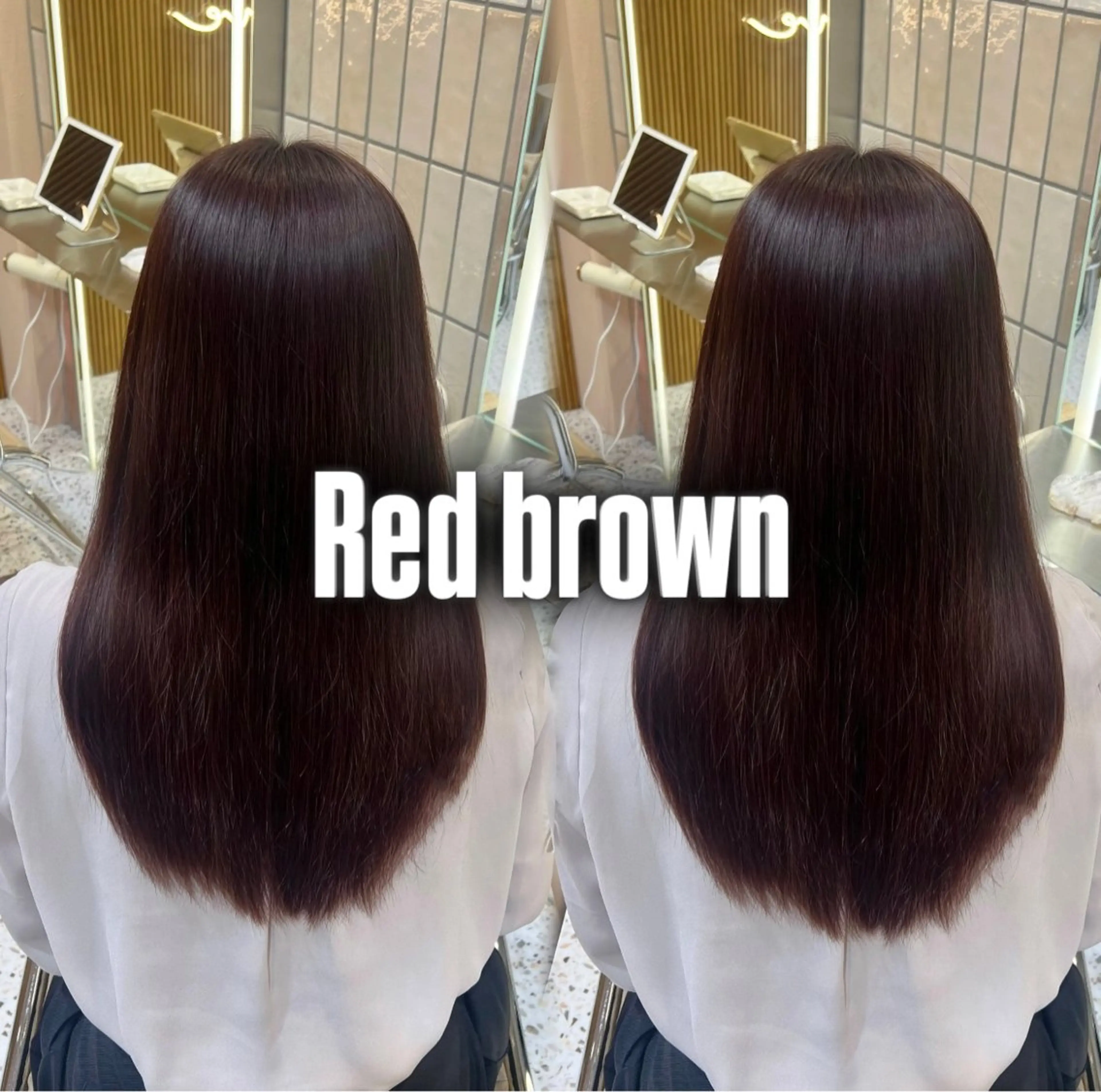 【高発色×色持ちup】ケアカラー🩶× 1step treatment💞の写真