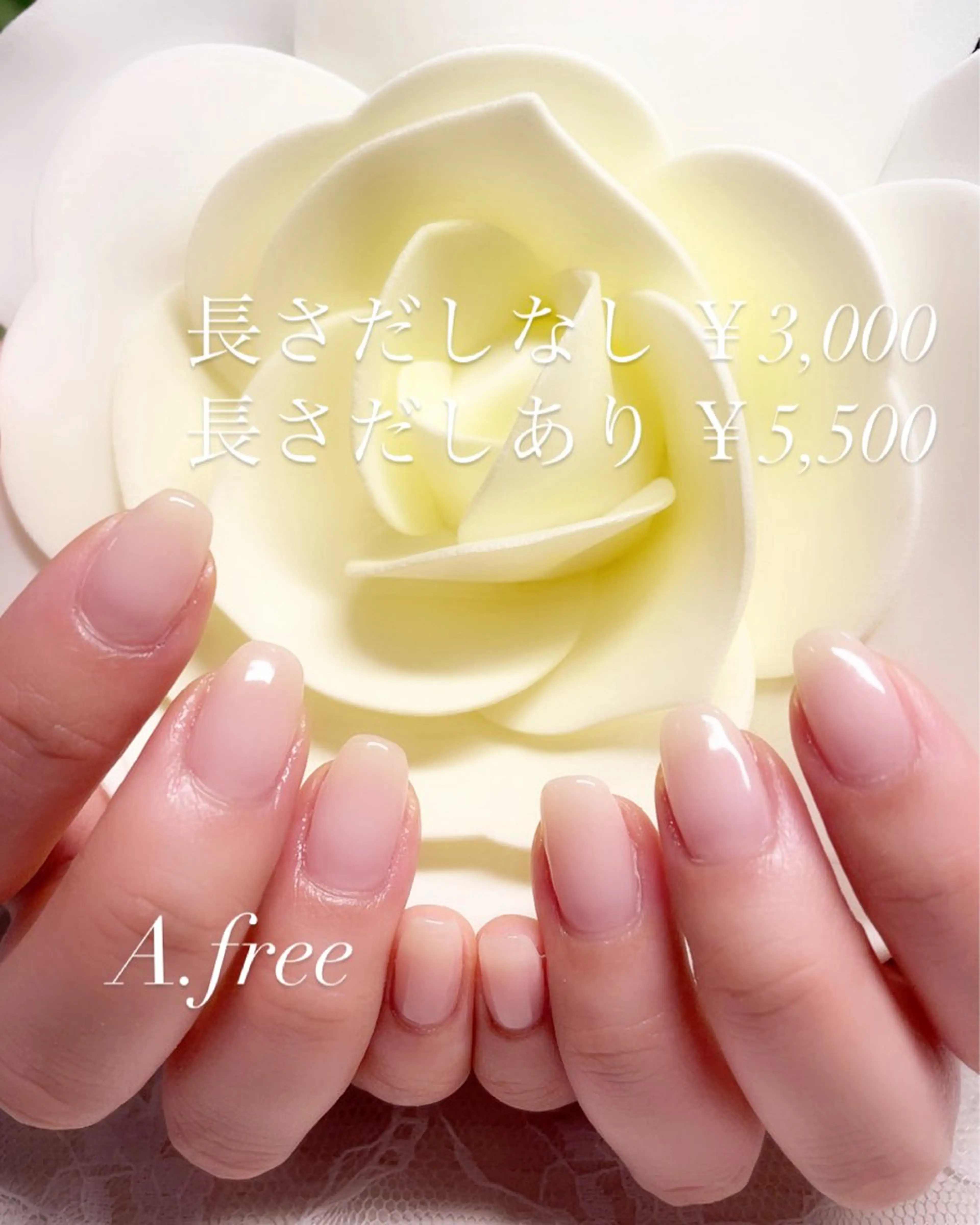 ネイル ハンドネイル A.free✧*｡ アレルギー対応✧*｡のネイルデザイン