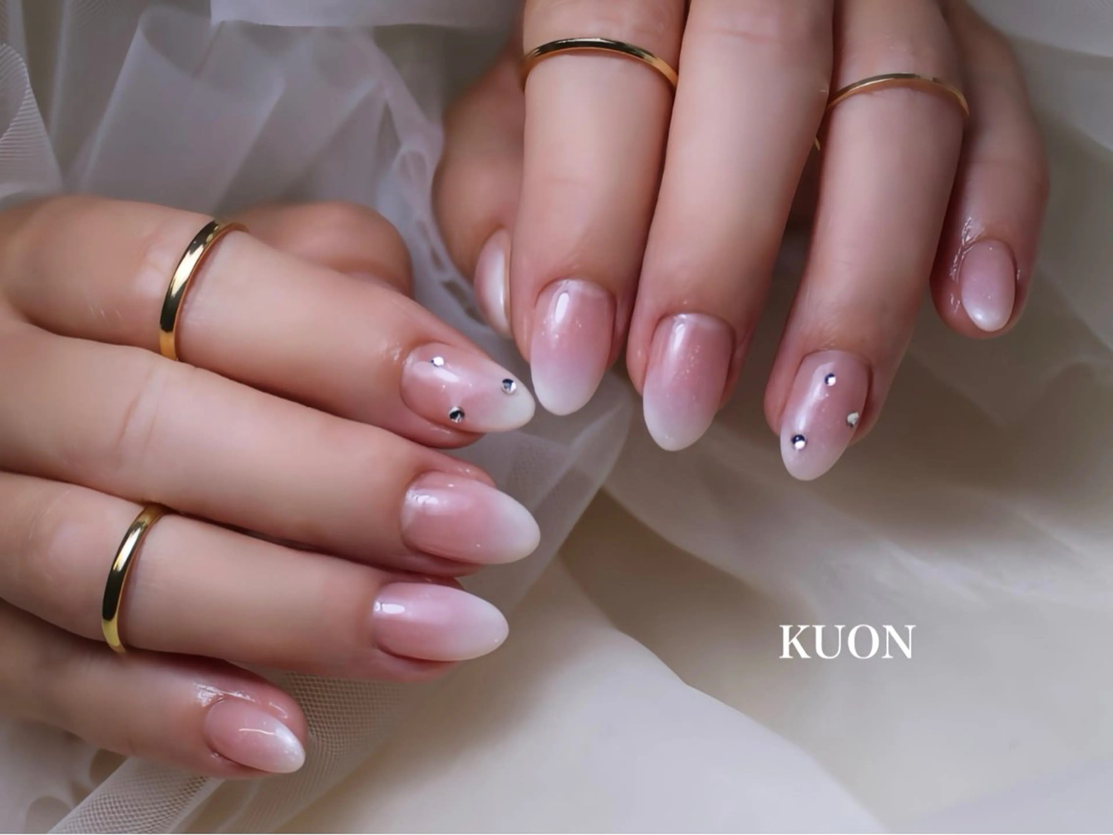 ネイル KUON 本町阿波座のネイルデザイン