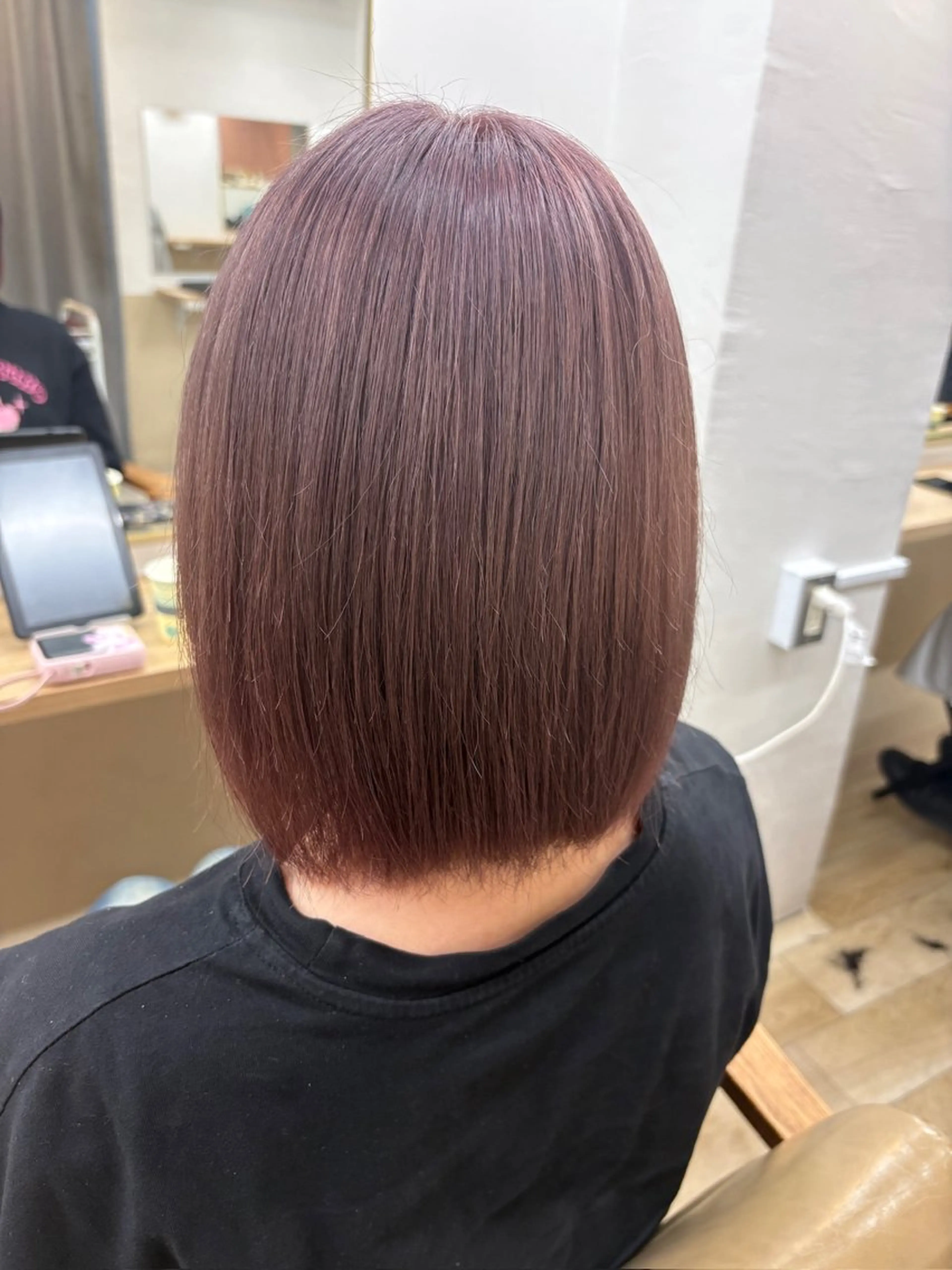 カラー ベージュカラー ピンクカラー ピンクベージュ ヘアカラー a. ririのヘアスタイル