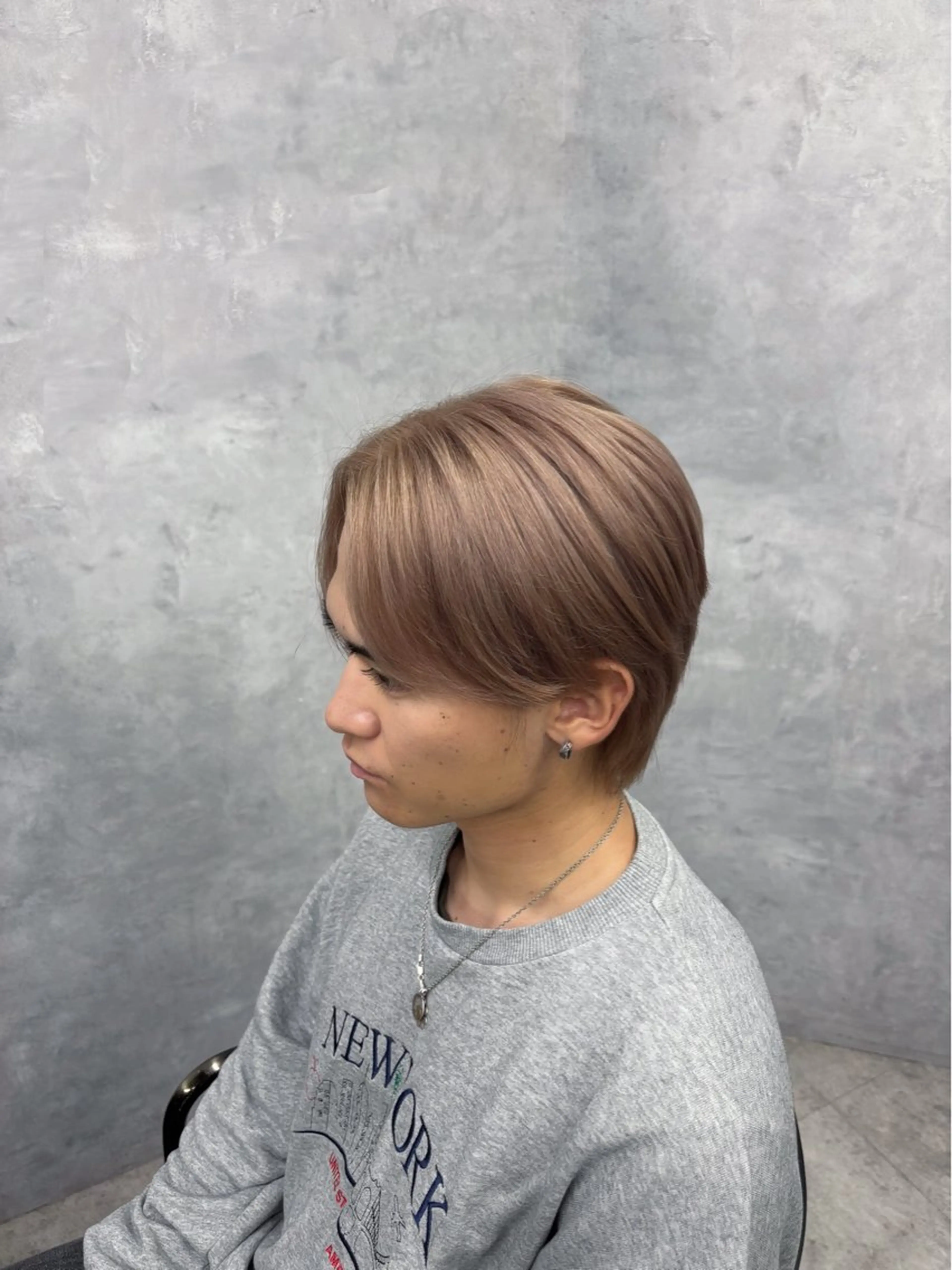 カラー メンズ ヘアカラー エクステ&"盛れる" 艶髪✨SYURIのヘアスタイル