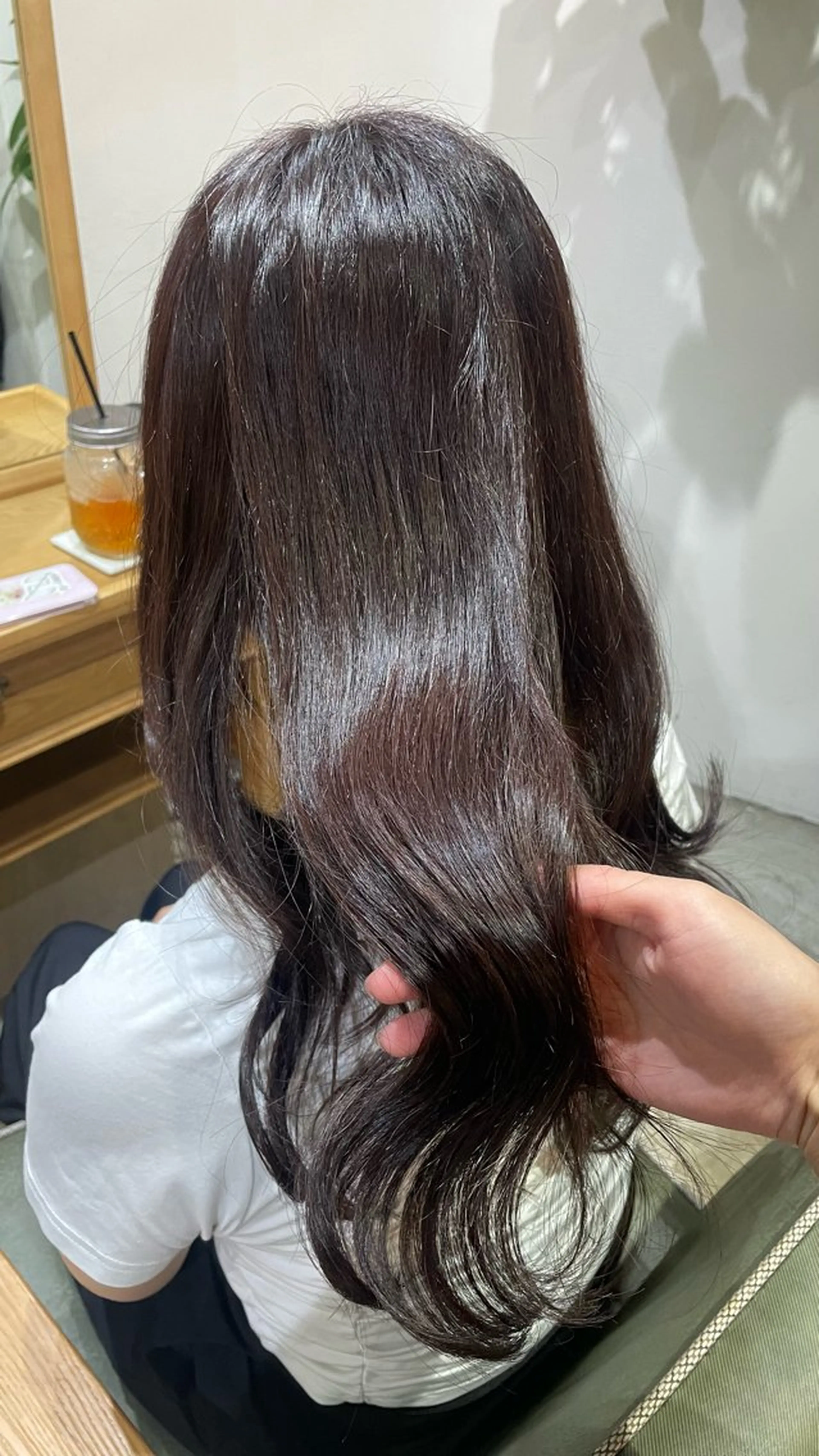 ロング ヘアカラー 🖤Keina🖤 大人上品カラー.*˚のヘアスタイル