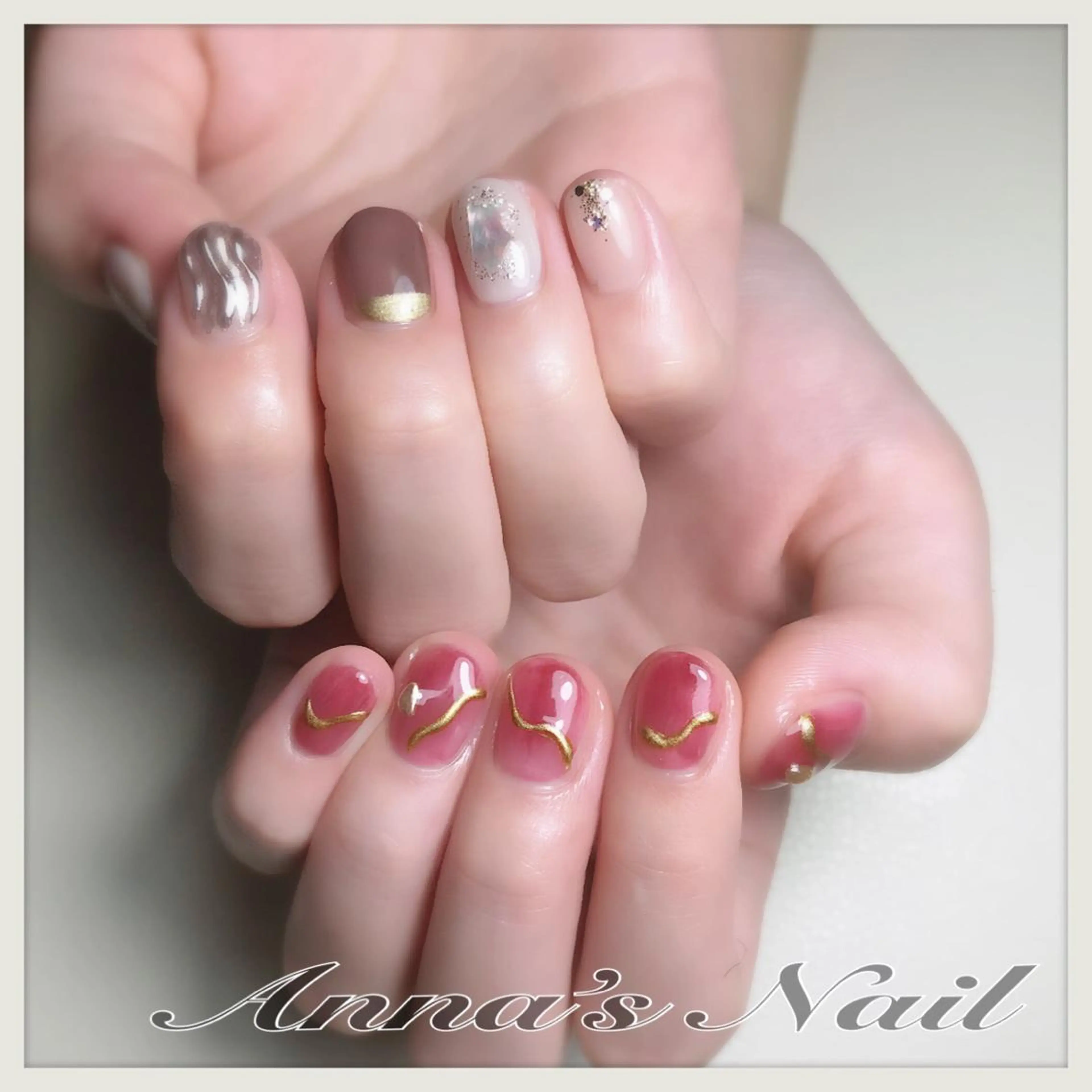ネイル Anna’s Nail所属・清口 杏奈のネイルデザイン