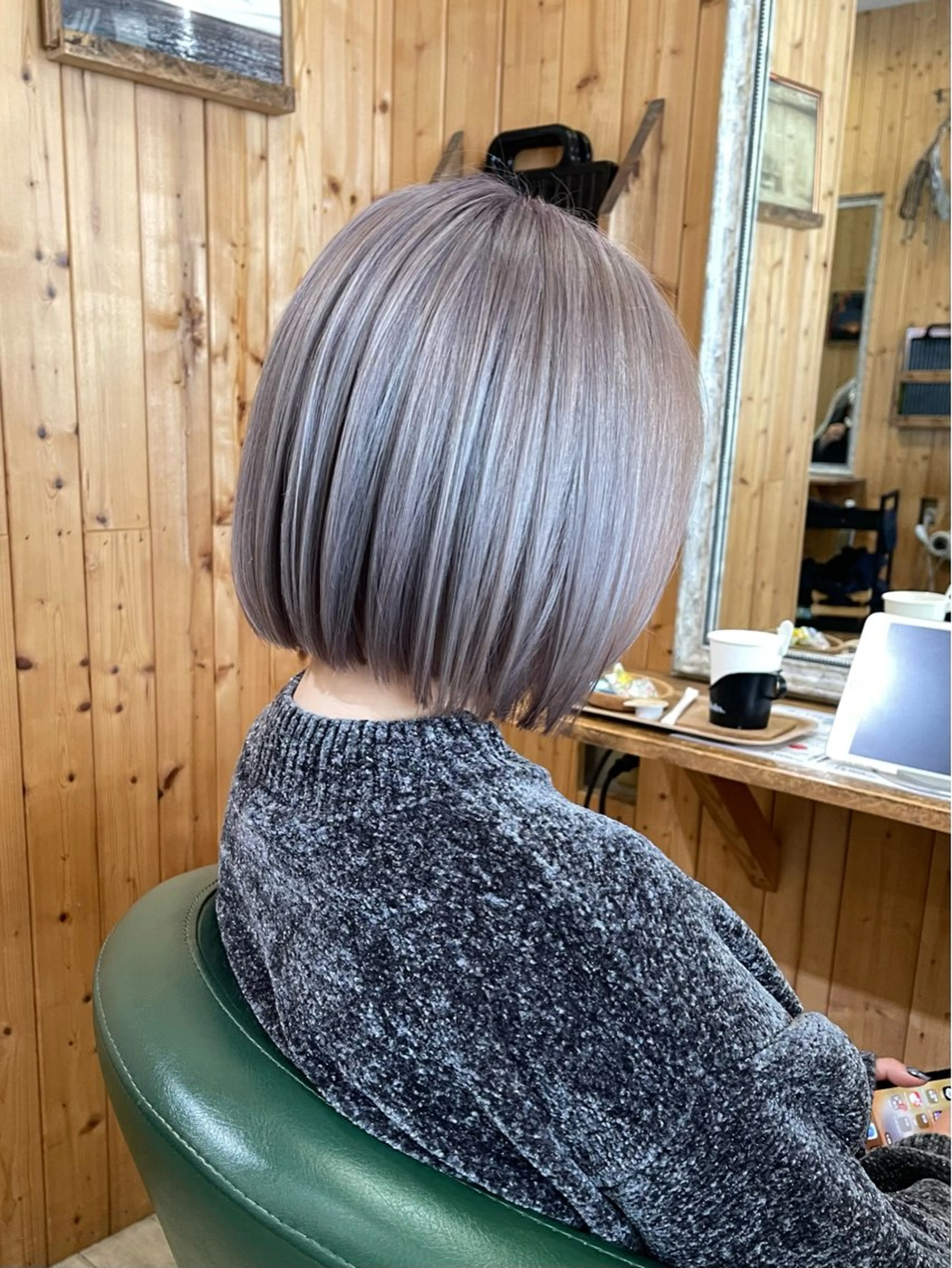 ショート カット ヘアカラー 谷山銀二郎/ 副店長のヘアスタイル