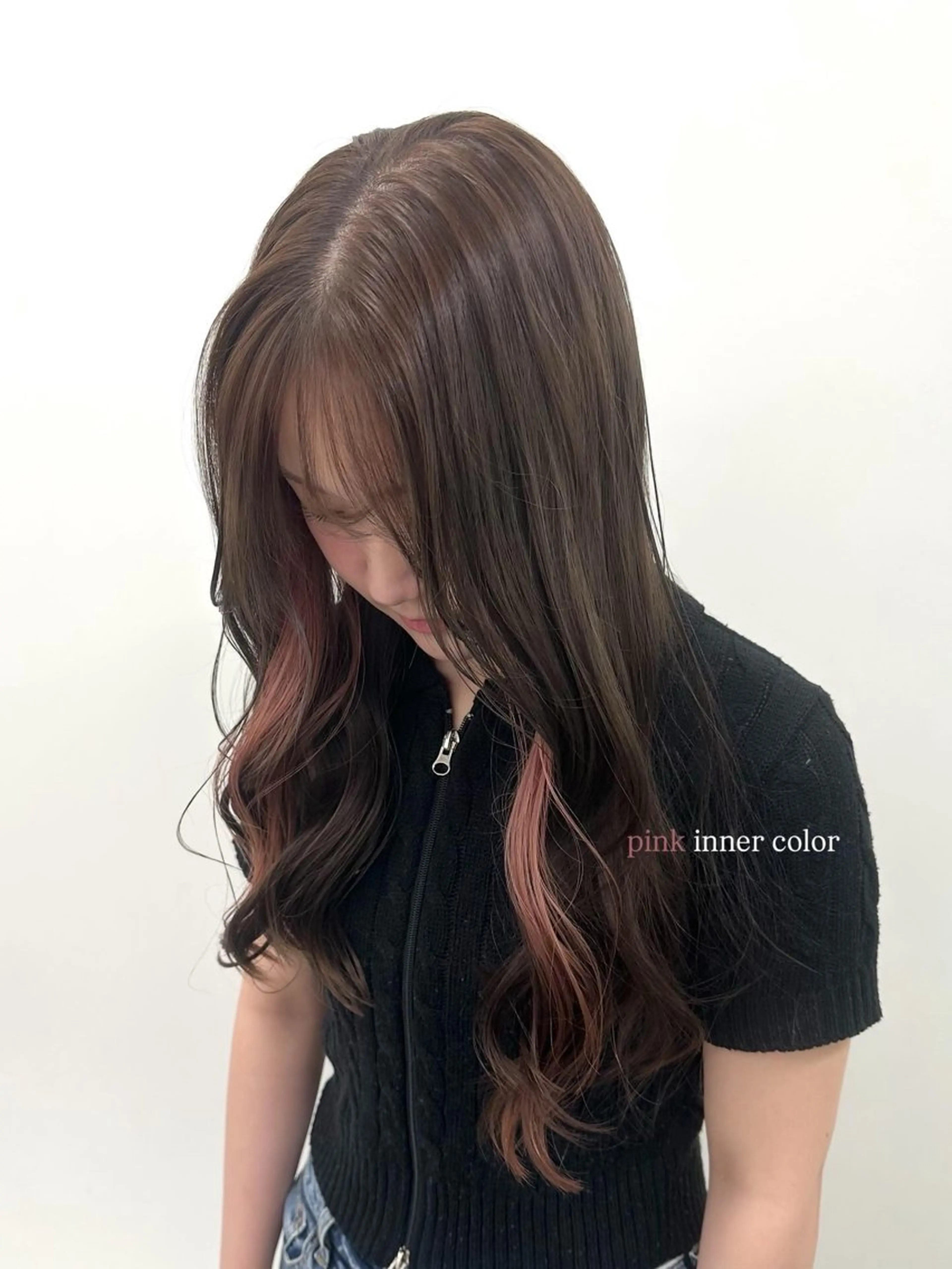 ロング カラー ヘアカラー jjeno所属・aisa 札幌カラーモデル🎀のヘアスタイル