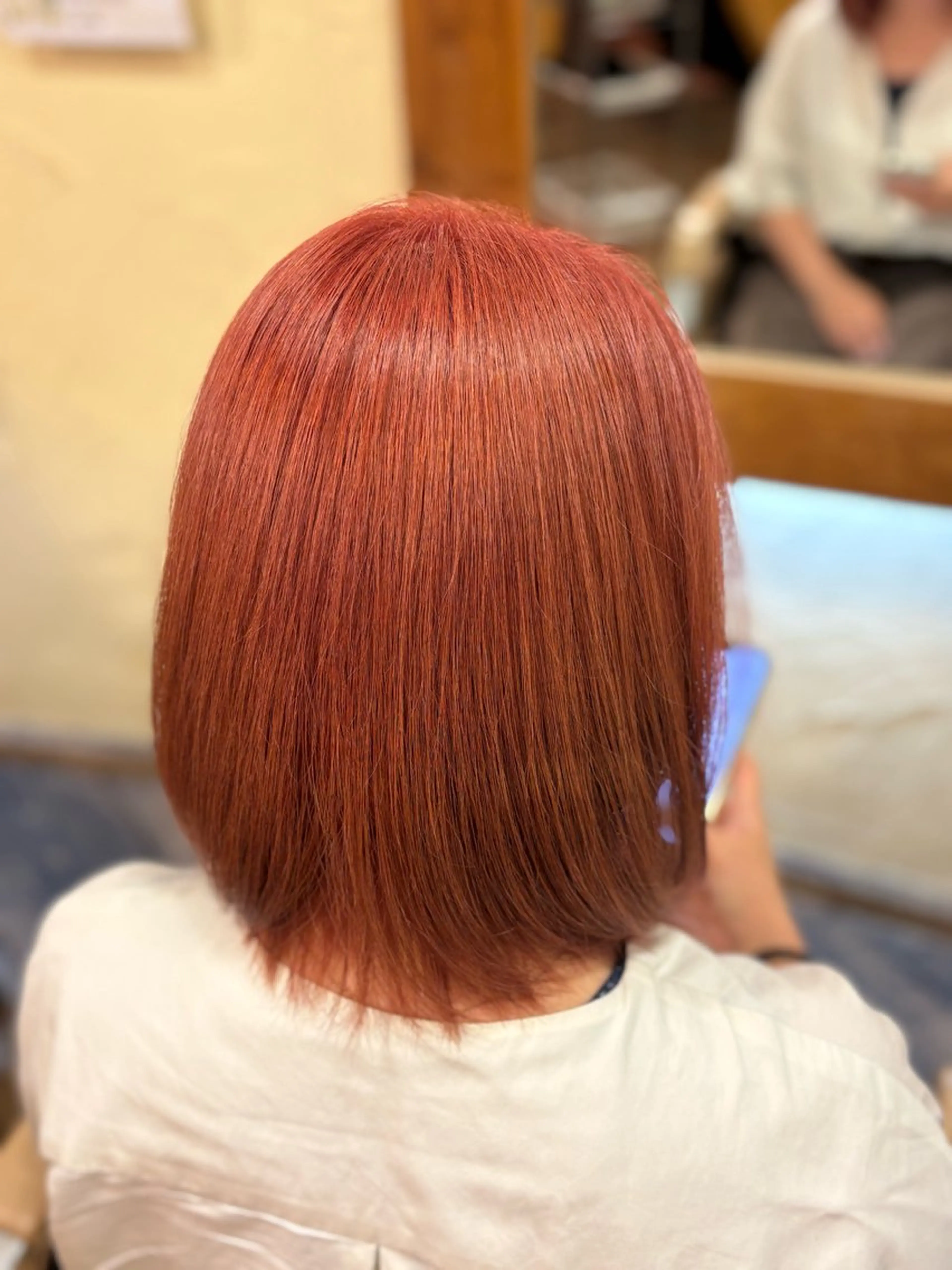 ミディアム カット トリートメント ヘアセット 柘植 雅大のヘアスタイル