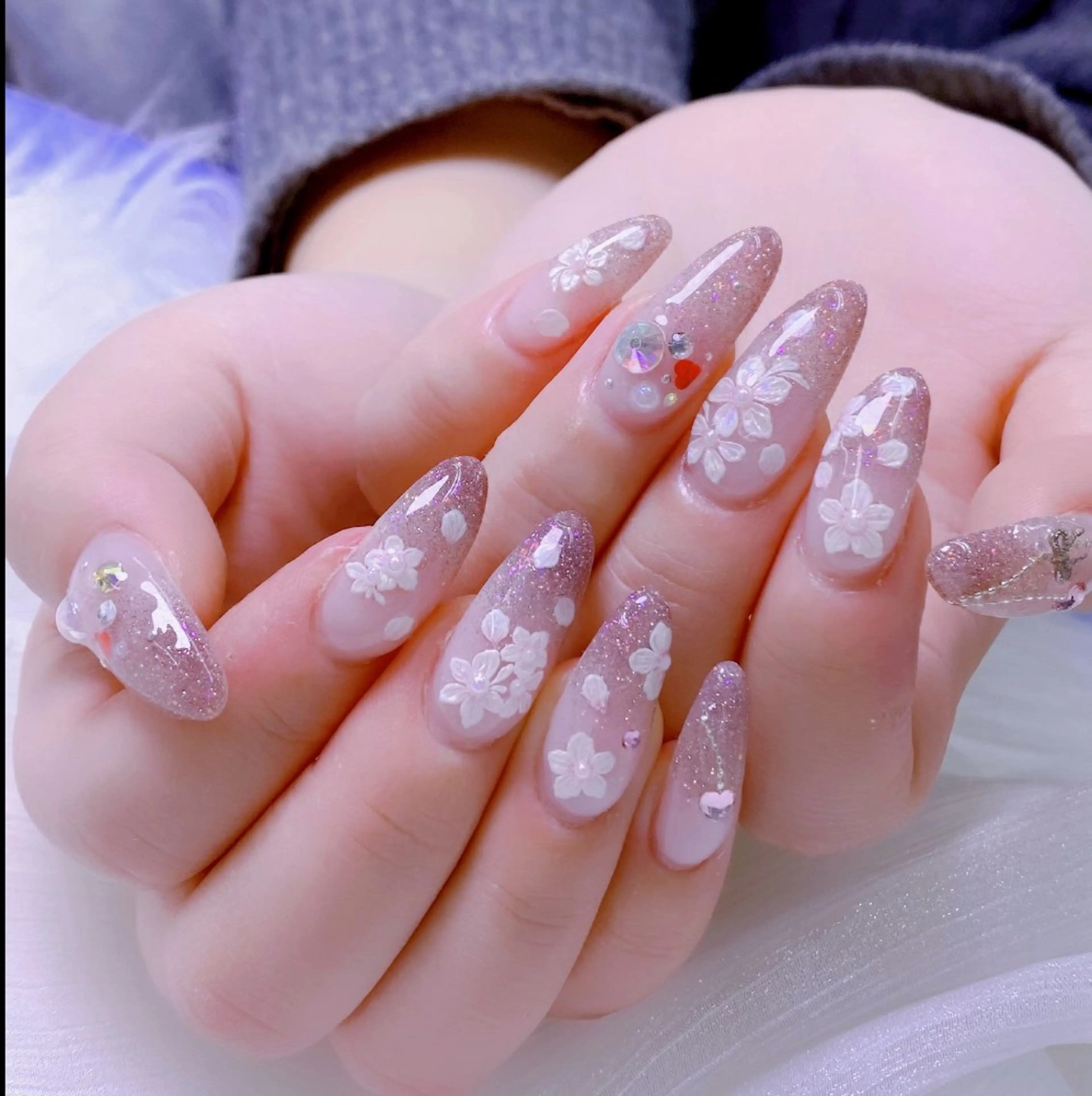 ネイル アートネイル チークネイル 長さ出し フットネイル ジェルネイル ハンドネイル ハンドケア For you. Nail Salonのネイルデザイン
