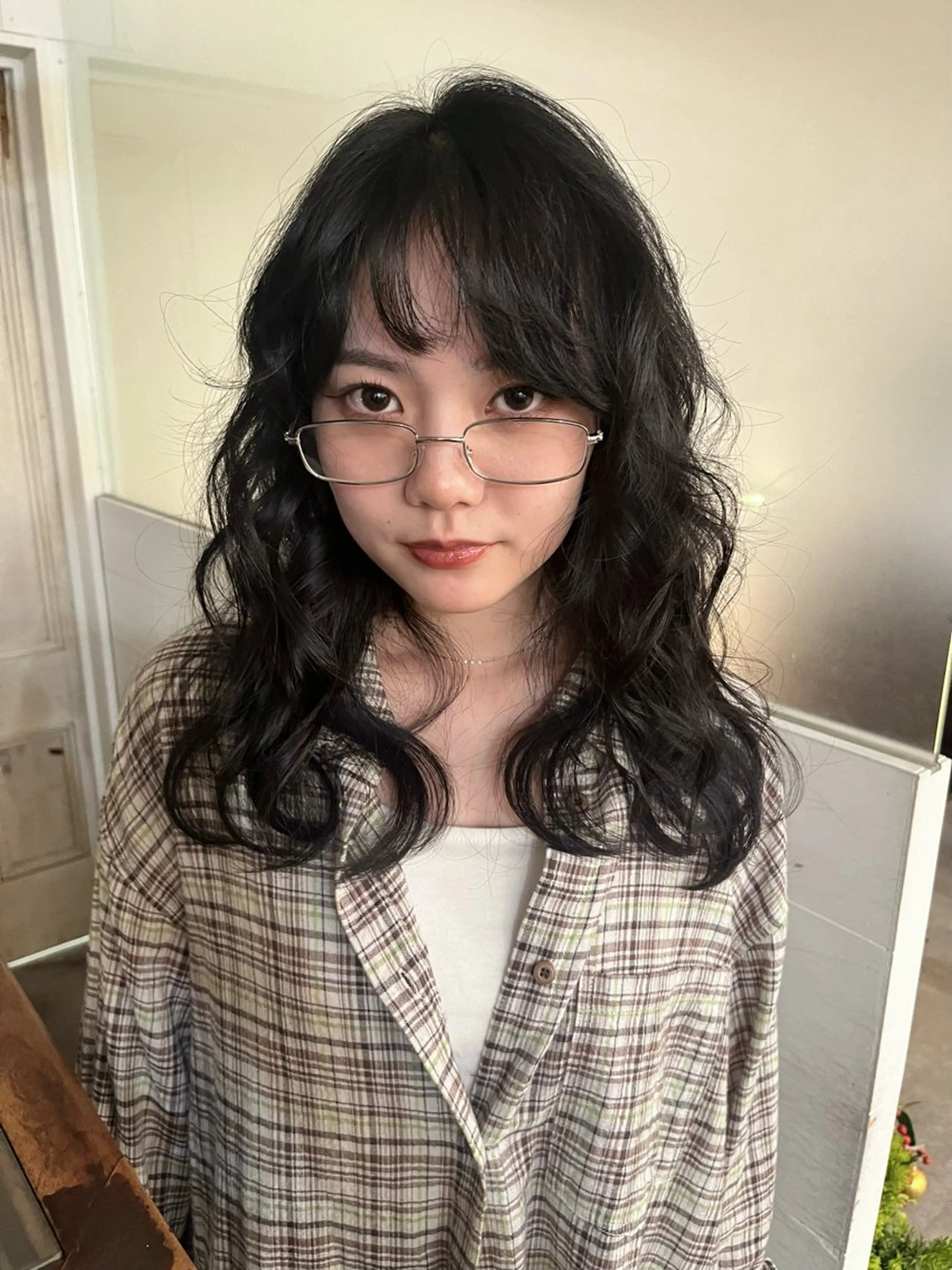 ロング カラー レイヤー/ベージュ mikuのヘアスタイル