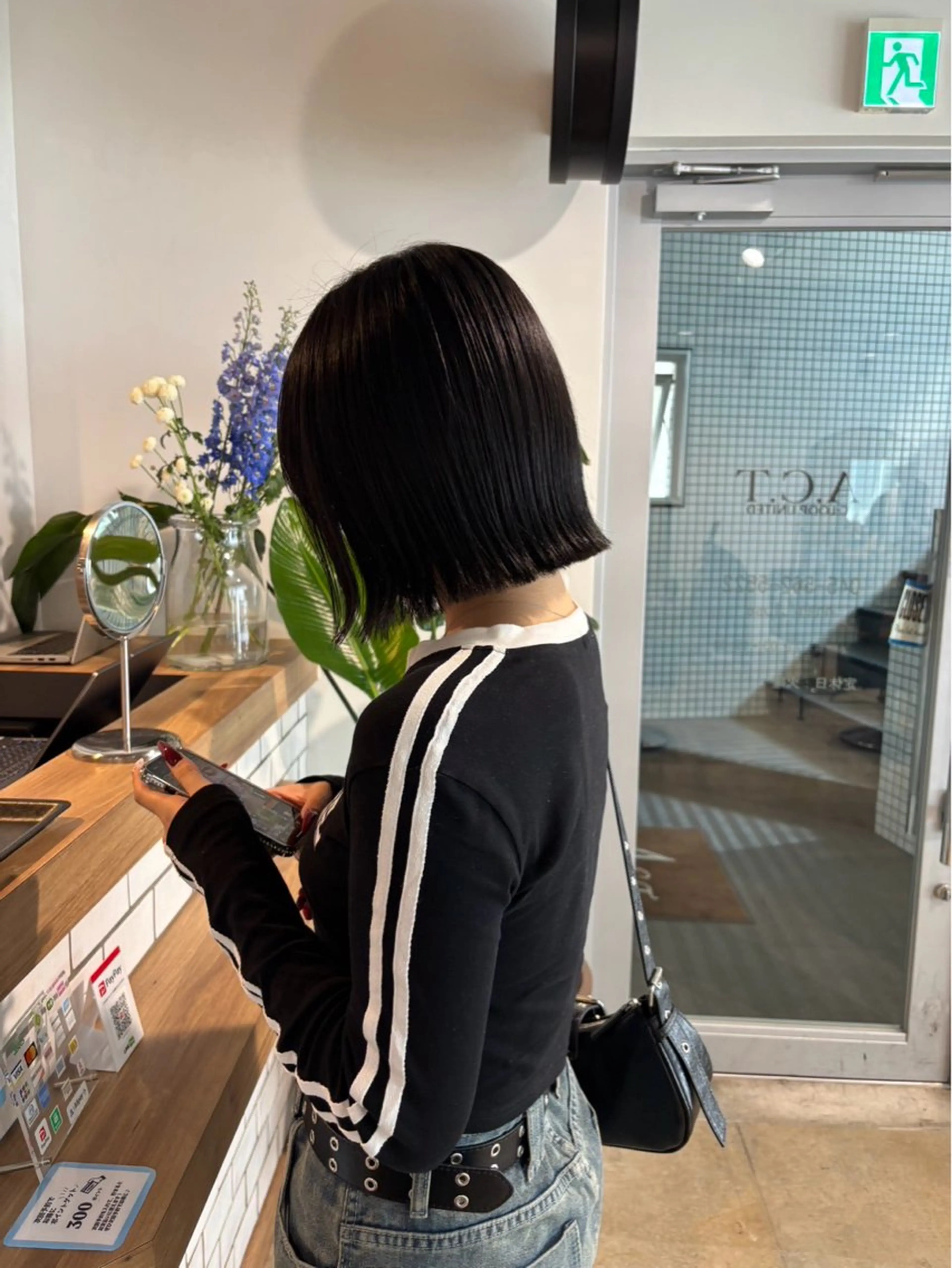 ショート カット ヘッドスパ A.C.T C-LOOPUNITED所属・坂元 あかねのヘアスタイル
