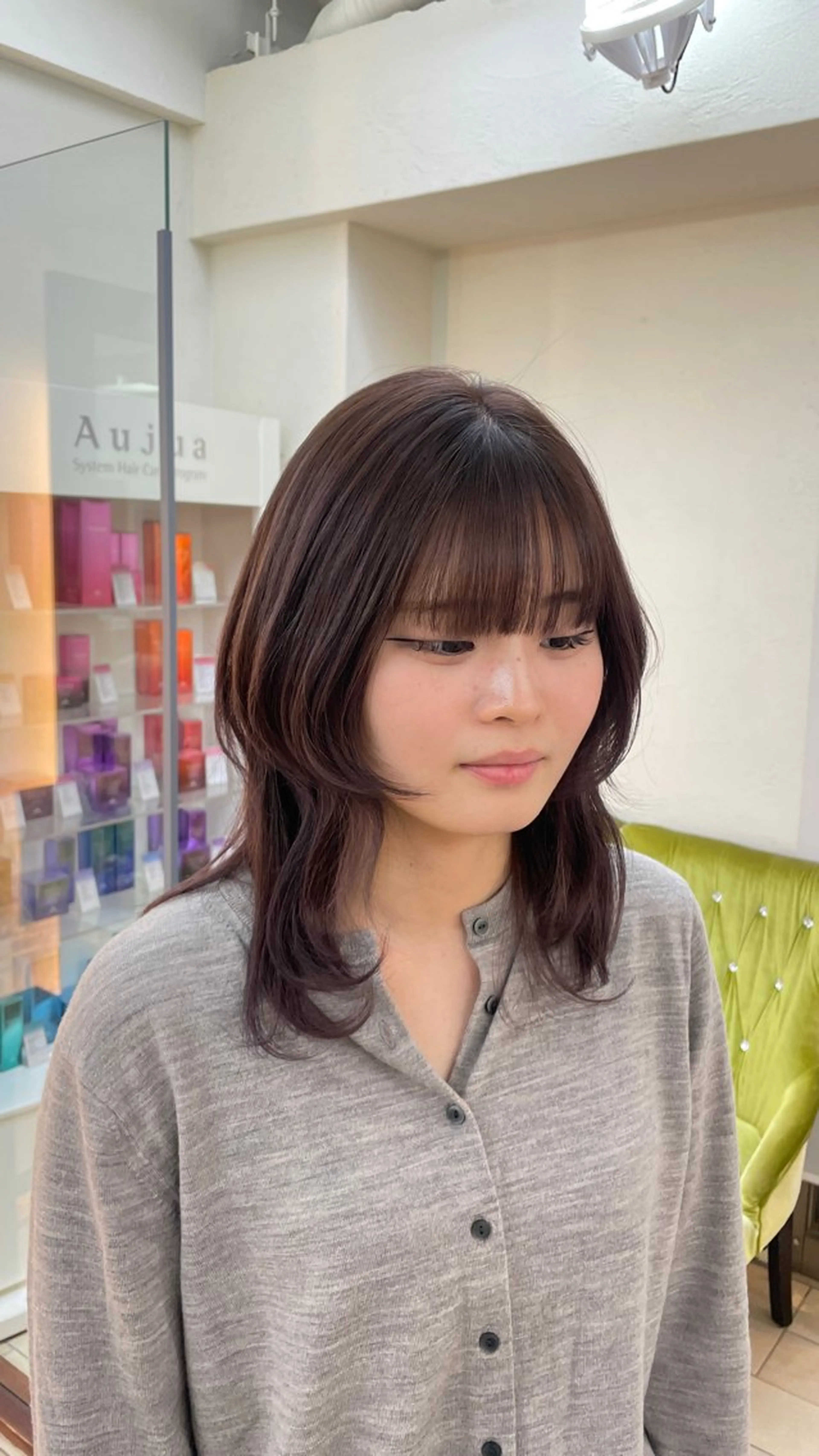 ミディアム カラー トトサ　カミング所属・モデル募集 ✨のヘアスタイル
