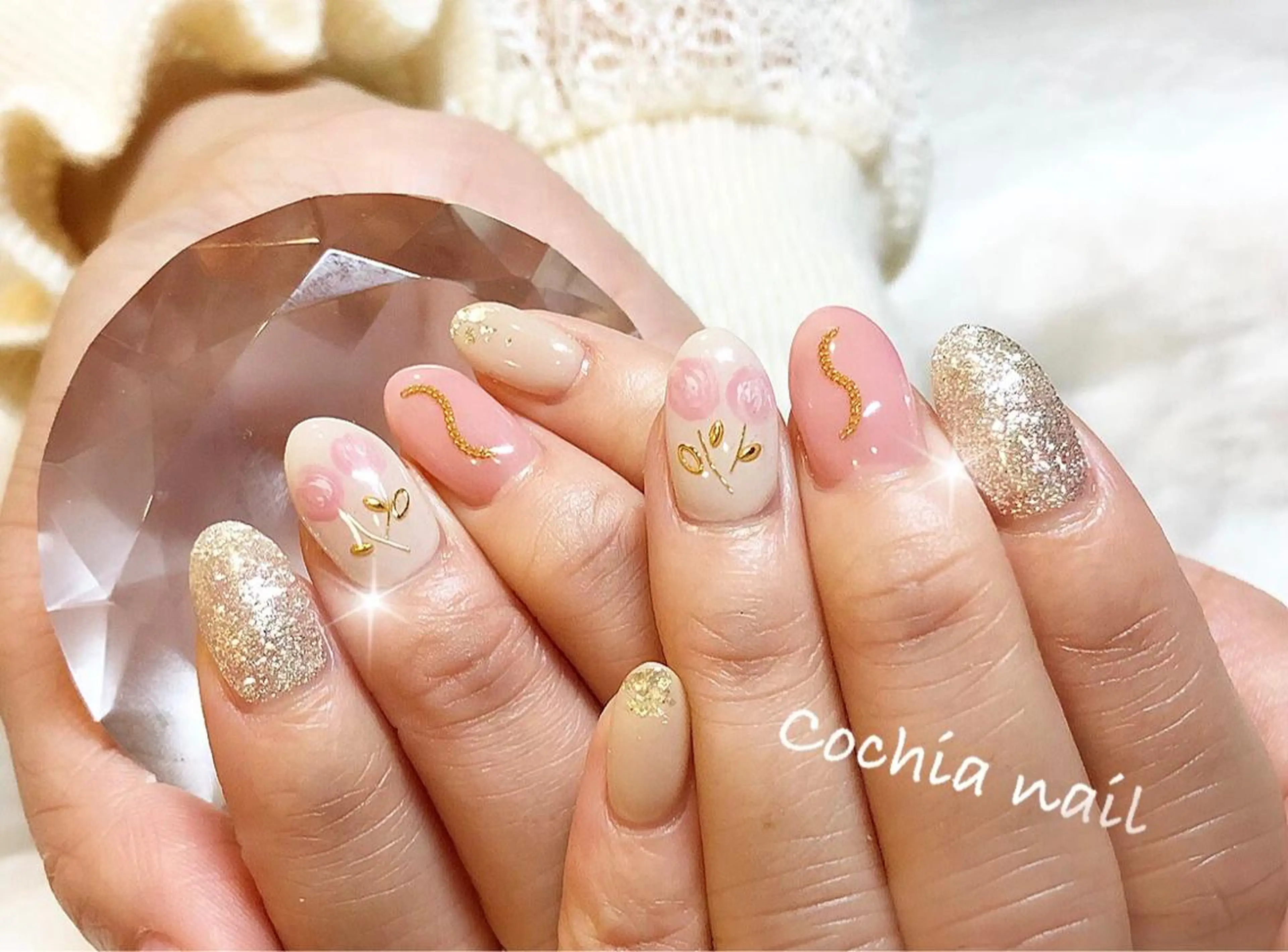 ネイル ハンドネイル ☆Cochia nail☆のネイルデザイン