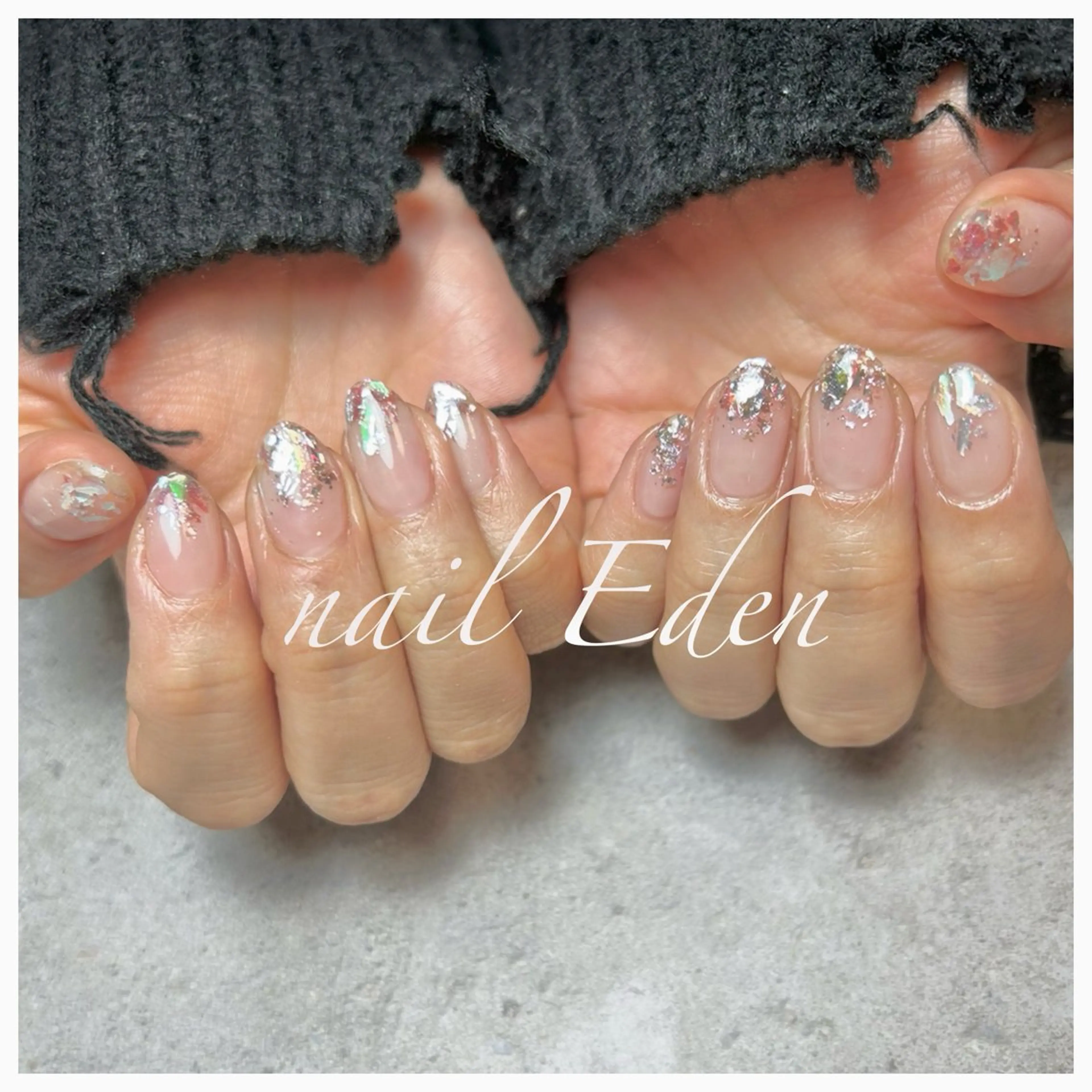 ネイル 持ち込み ハンドネイル ハンドケア Eden　private nail saron所属・Eden ♾️のネイルデザイン