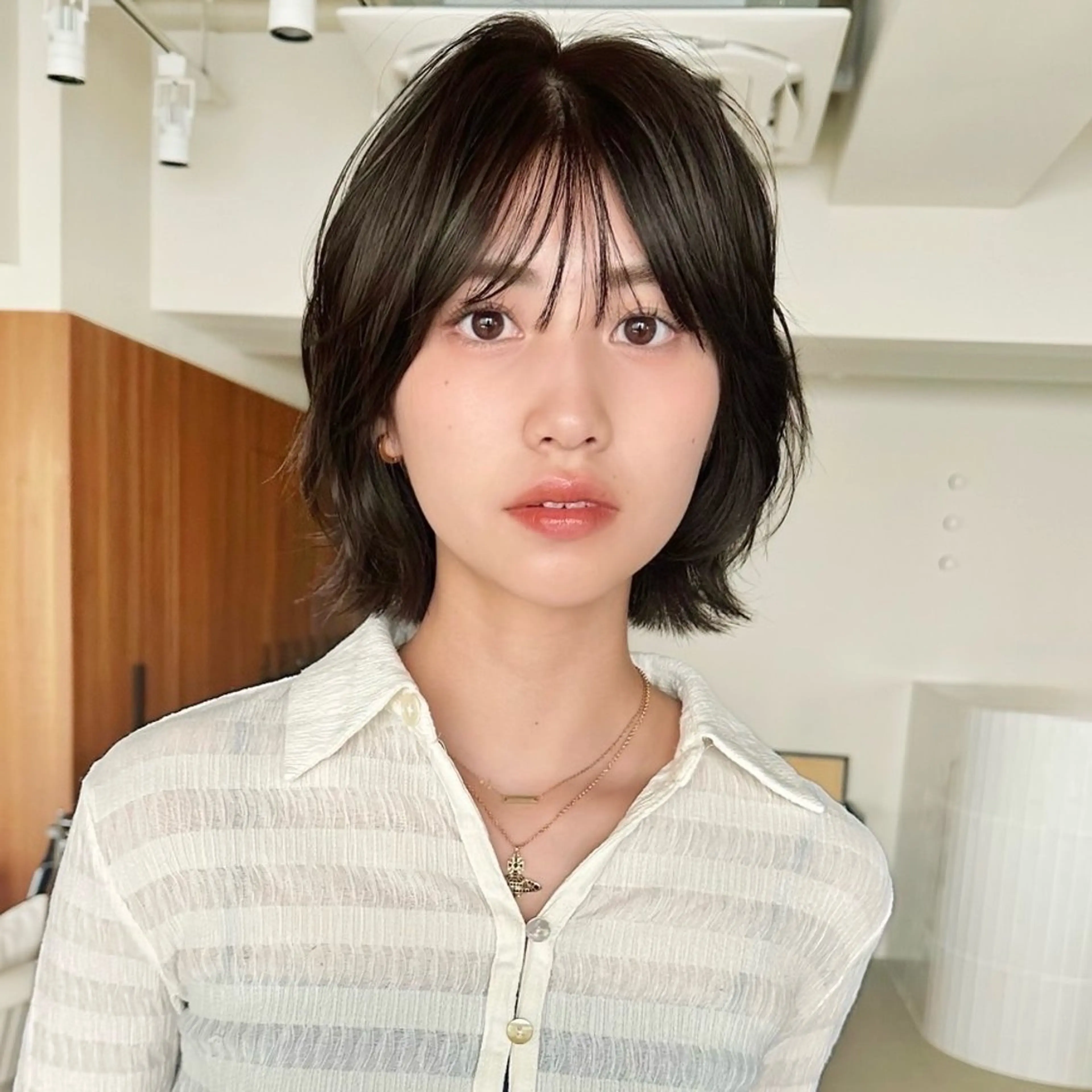 ショート カット ヘアカラー FILMS 大阪本町所属・misaki /艶髪/ナチュラルのヘアスタイル