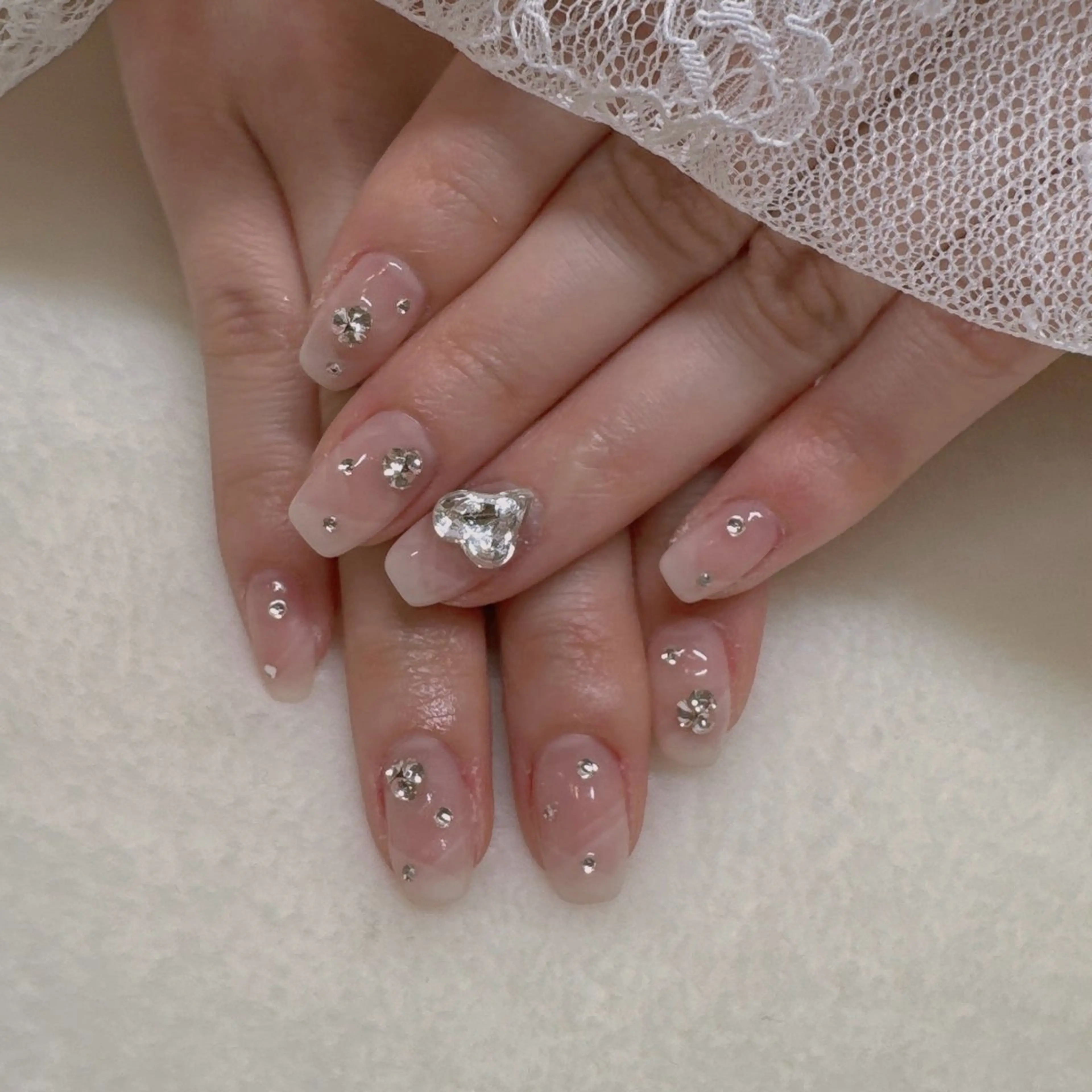 ネイル ハンドネイル ワンホンネイル/韓国 ネイル🎀表参道3分のネイルデザイン