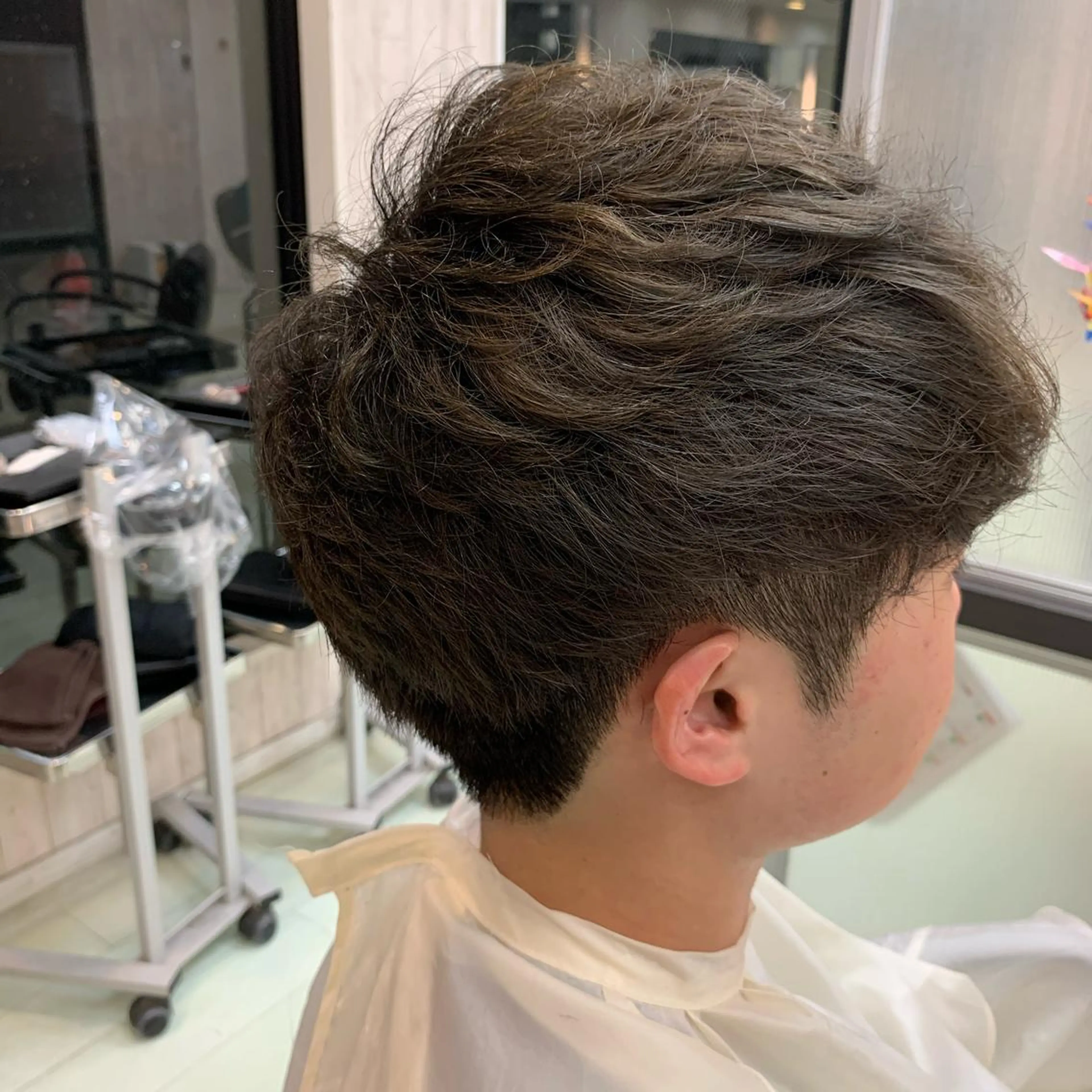 メンズ カット ウスイ ハルカのヘアスタイル