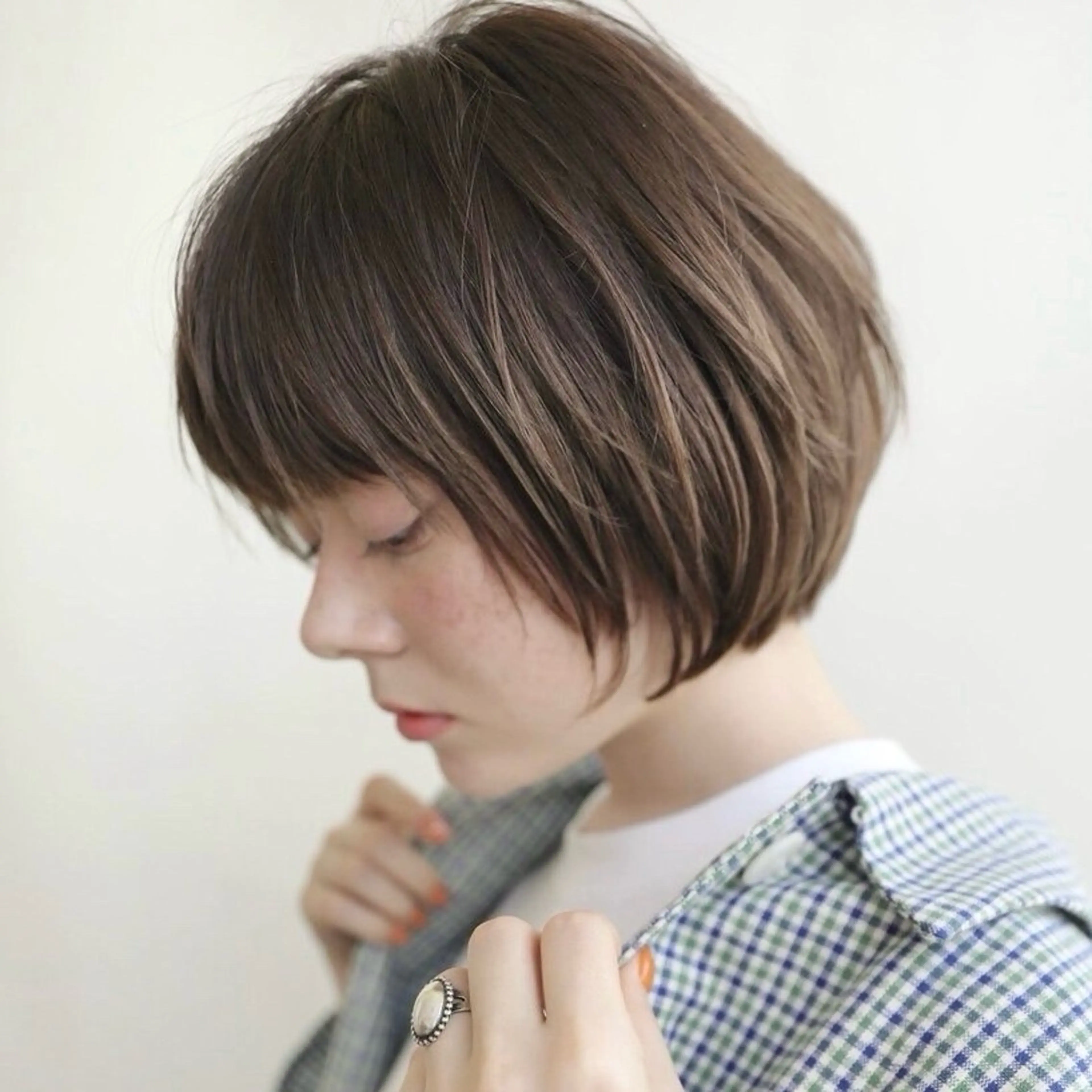 ✨土曜火曜無料✨似合わせ丸みボブカット【トリートメント付き】の写真