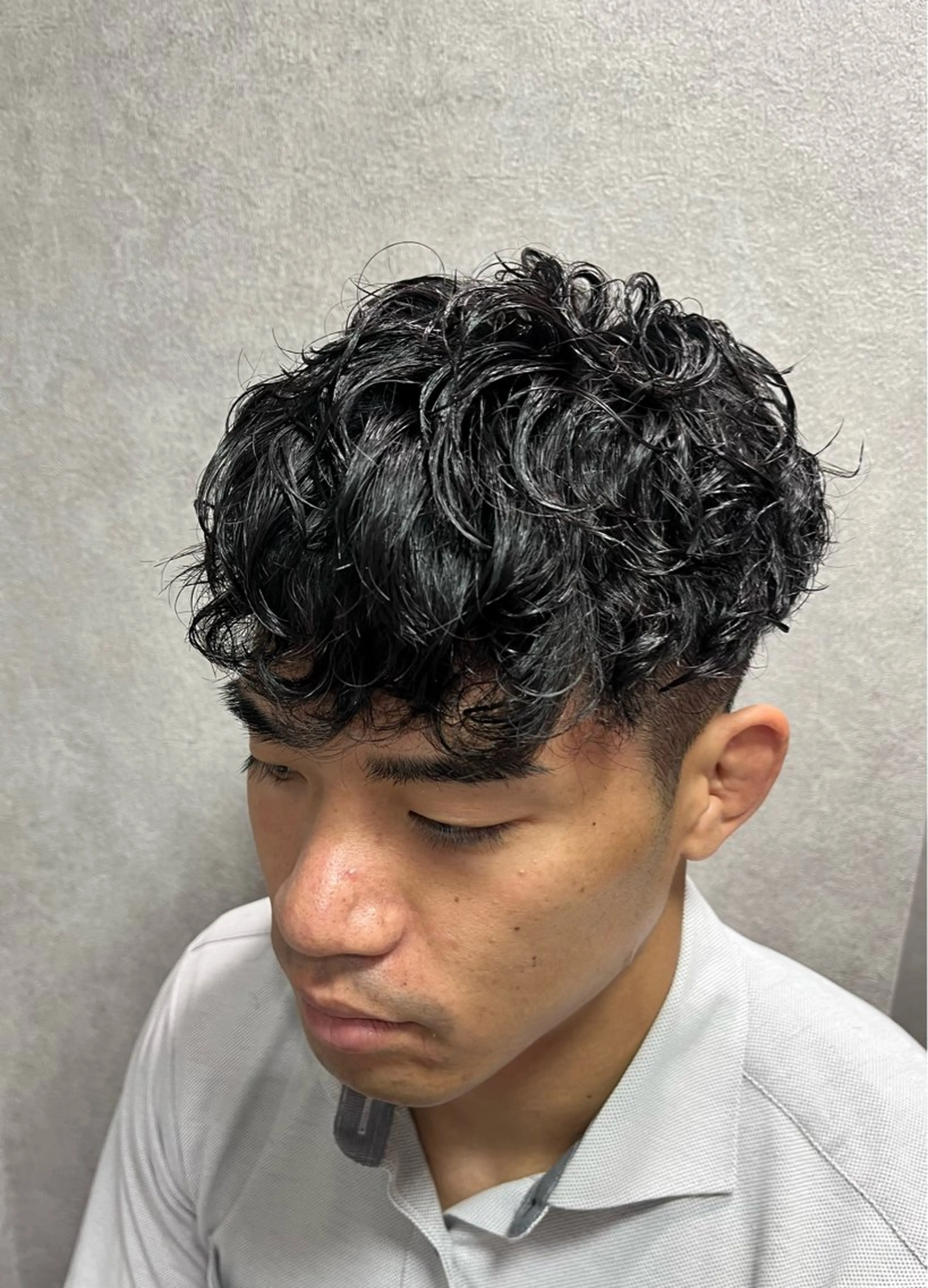 ミディアム パーマ CuMARi所属・🔥メンズパーマ専門 歴８年🔥のヘアスタイル