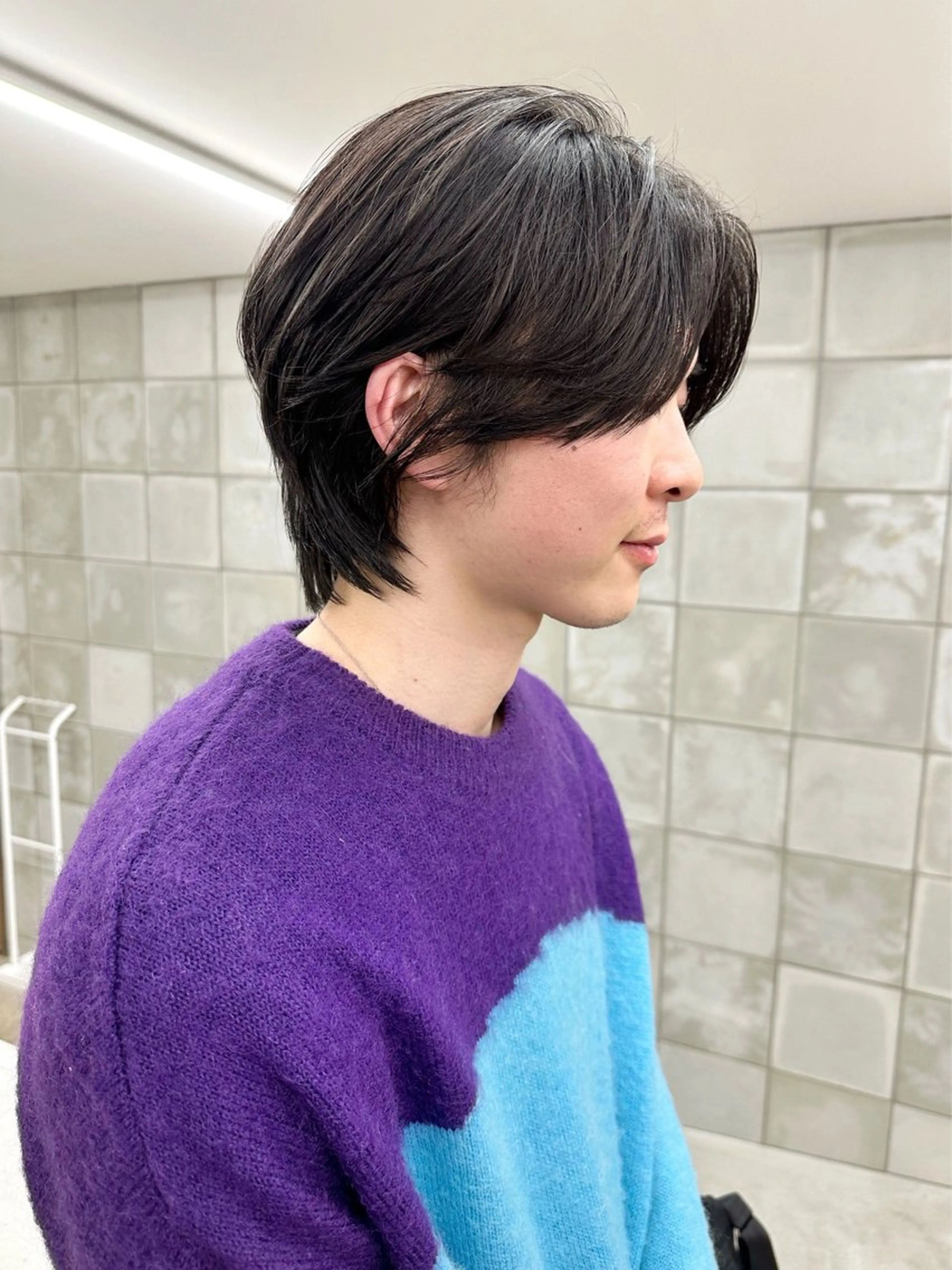 ショート カット 榛地 渉馬のヘアスタイル