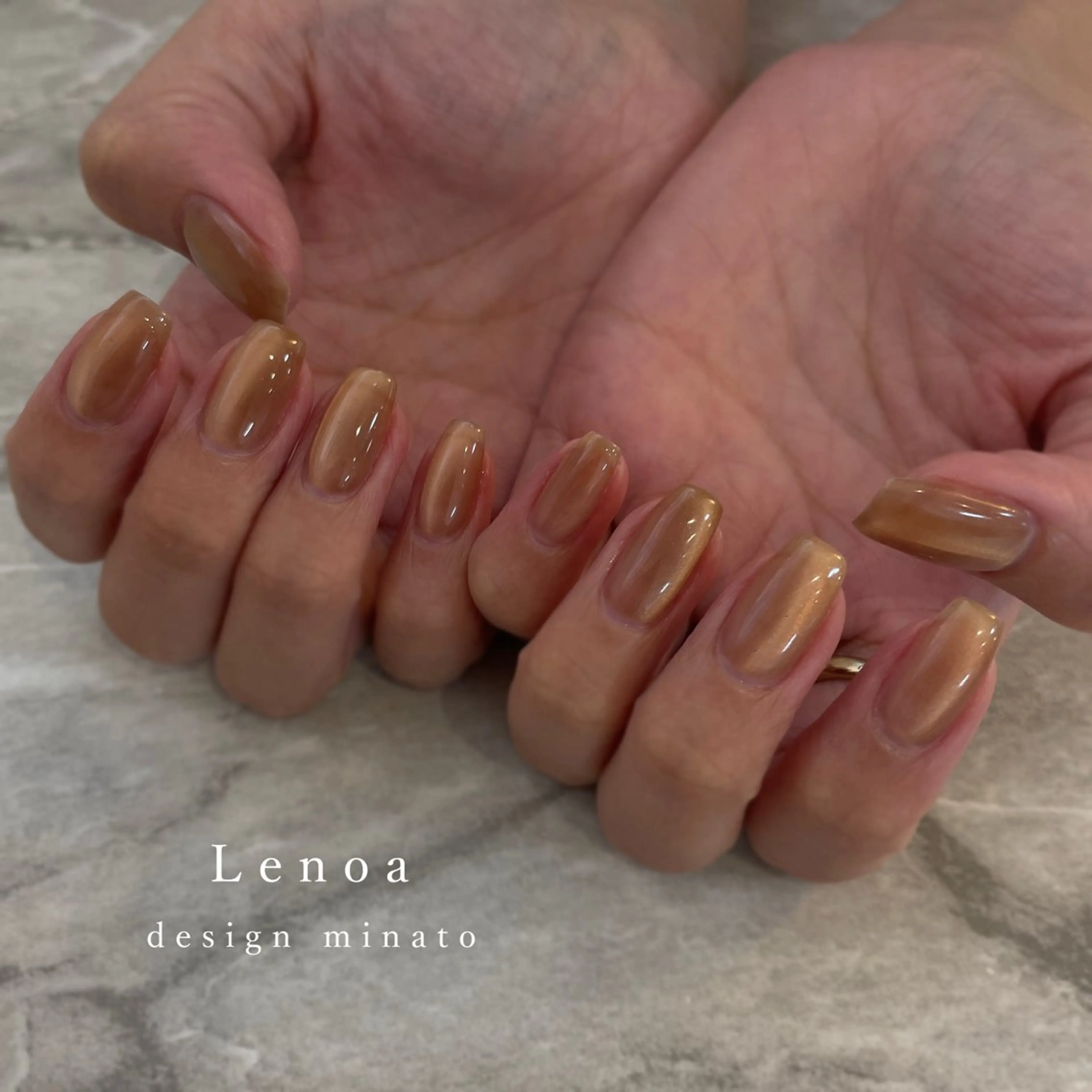 ネイル ハンドネイル Lenoa minatoのネイルデザイン