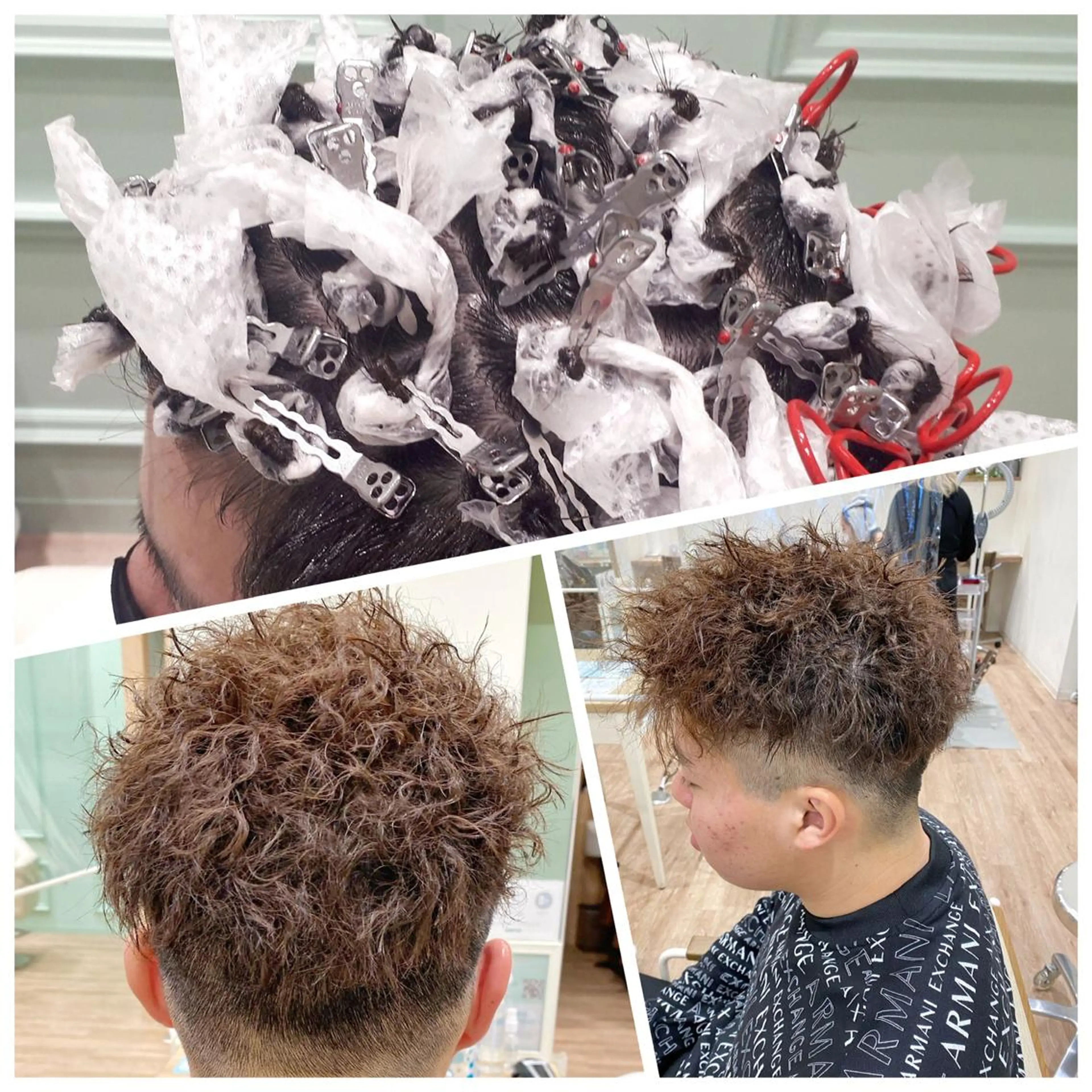 ショート パーマ メンズ メンズパーマ メンズツイストパーマ ツイストパーマ Shingo #パーマのヘアスタイル