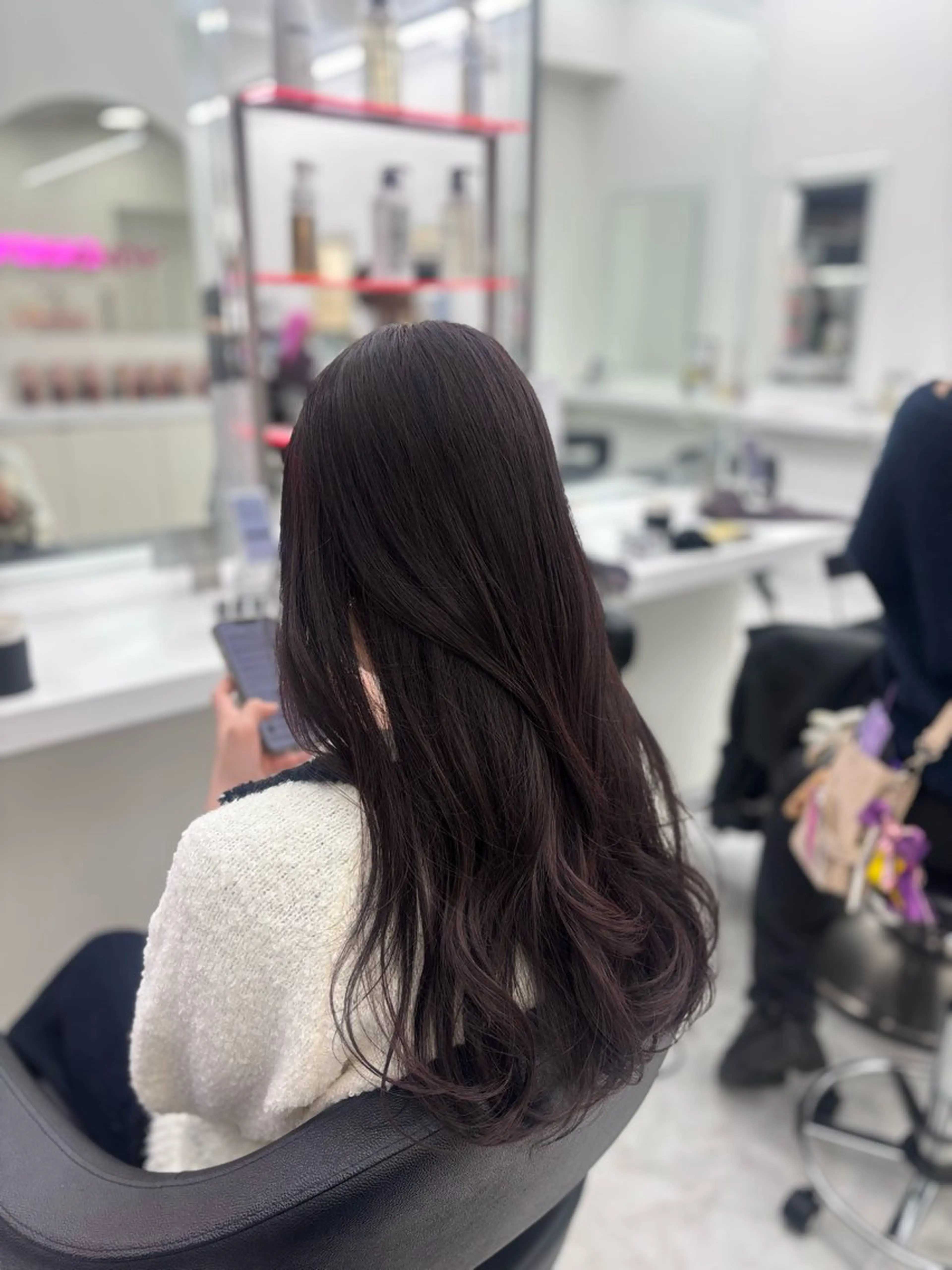 ロング カラー カット ヘアカラー 🤍レイヤー/顔周り /hirari🤍のヘアスタイル