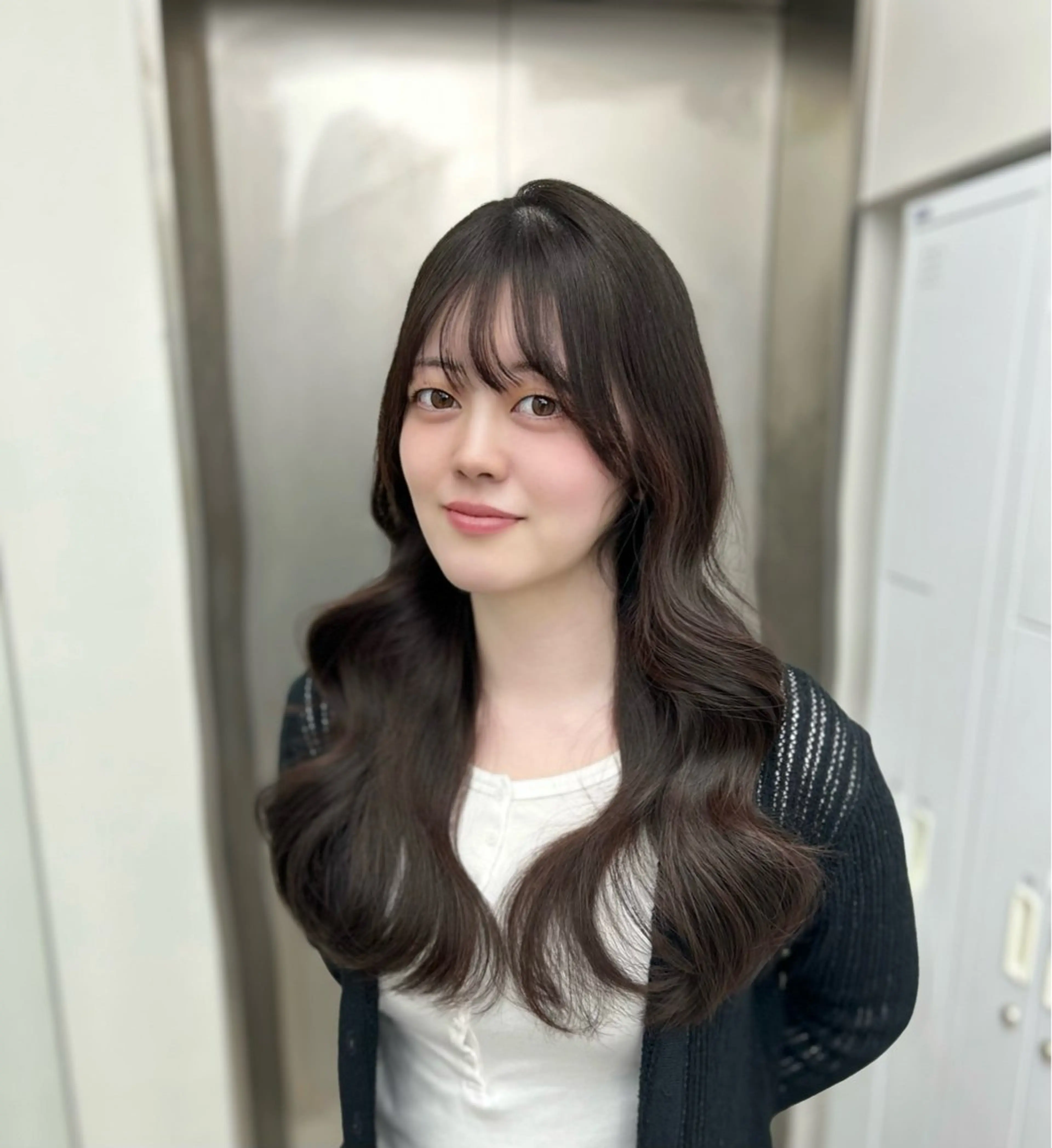 ロング 名古屋／似合わせ カット／カラー🫧のヘアスタイル