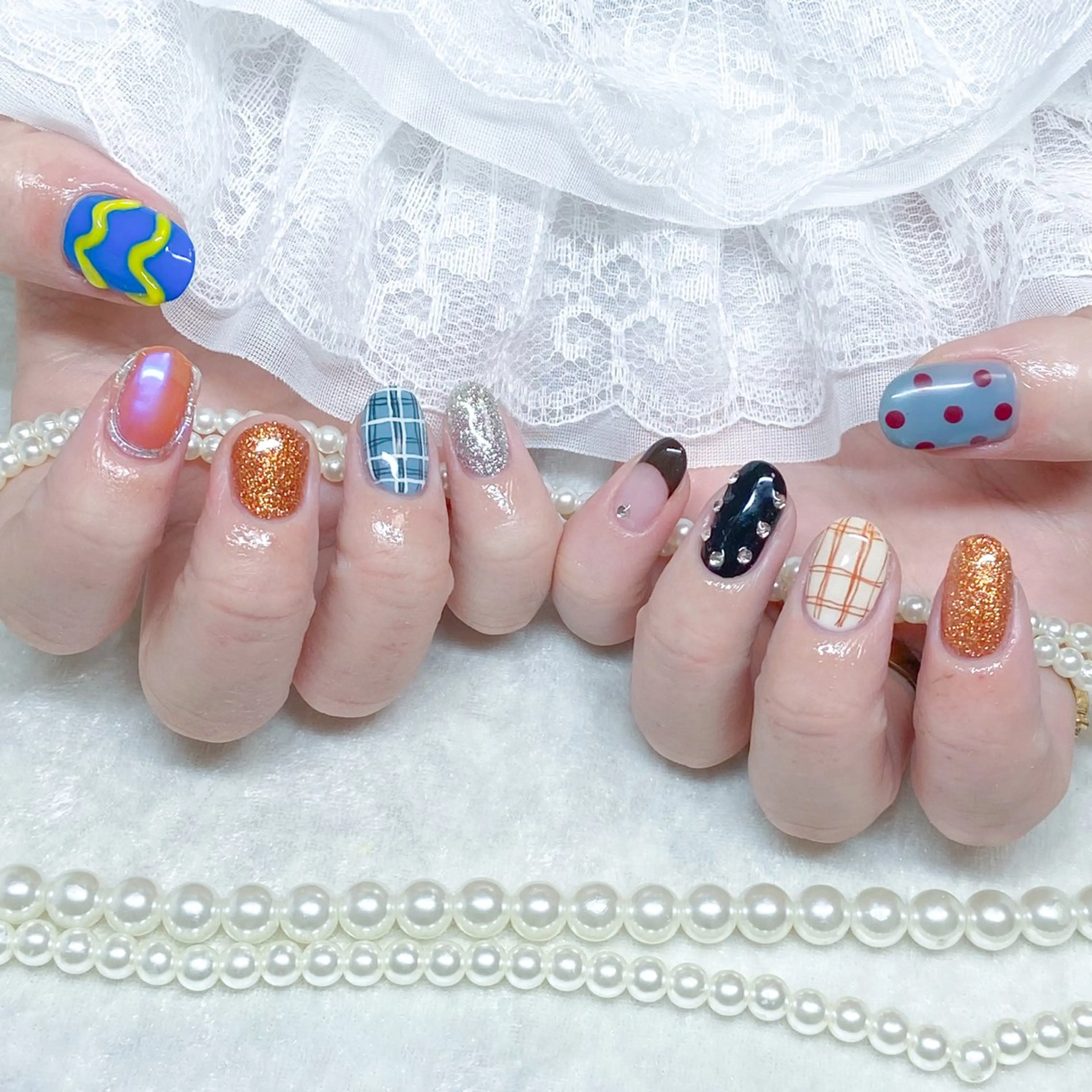 ネイル ハンドネイル Kanako 💫のネイルデザイン