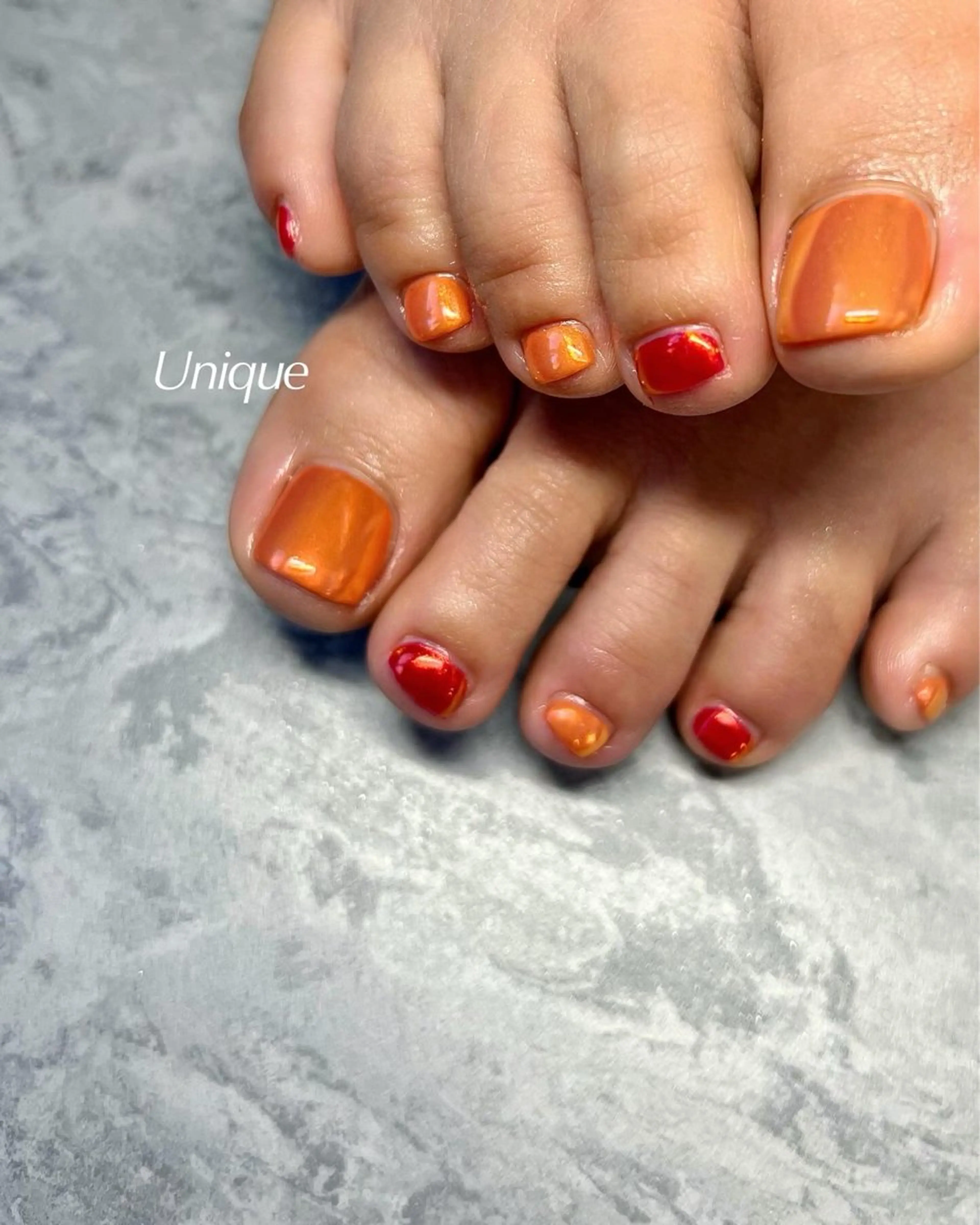 ネイル フットネイル Unique 【ユニーク】のネイルデザイン