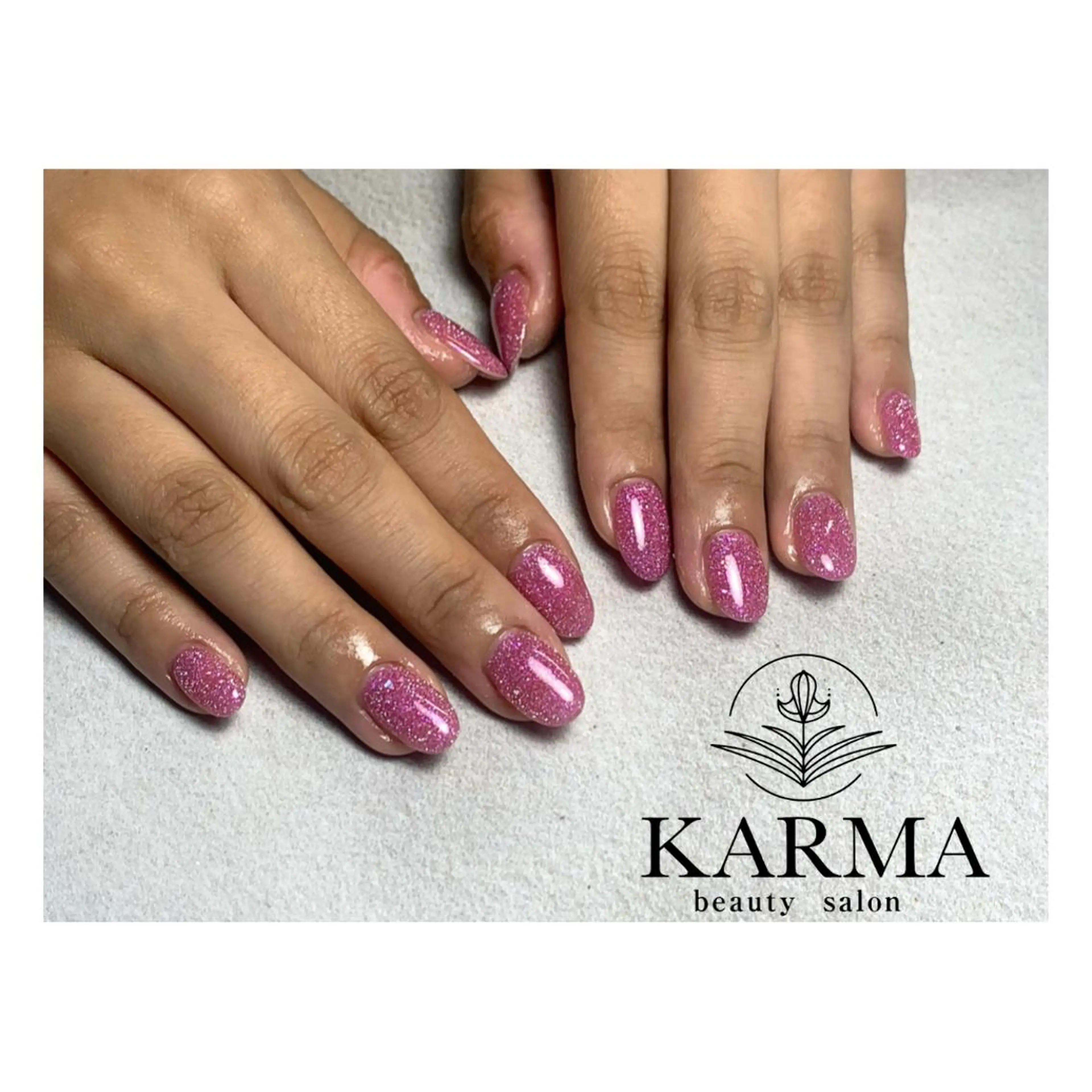 ネイル フラッシュネイル ハンドネイル KARMA salonのネイルデザイン