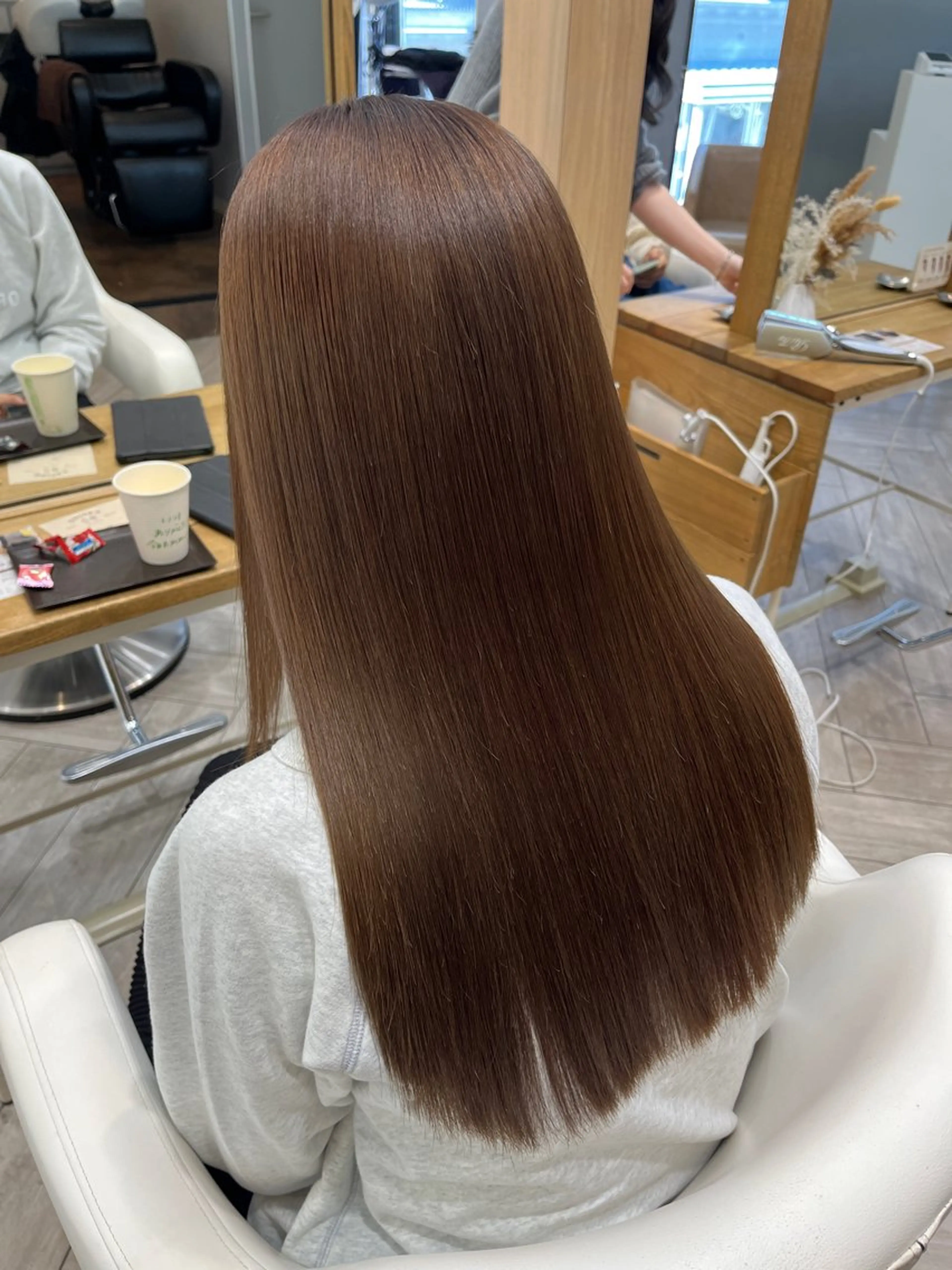 ロング ヘアカラー トリートメント AVANCE. chisatoのヘアスタイル
