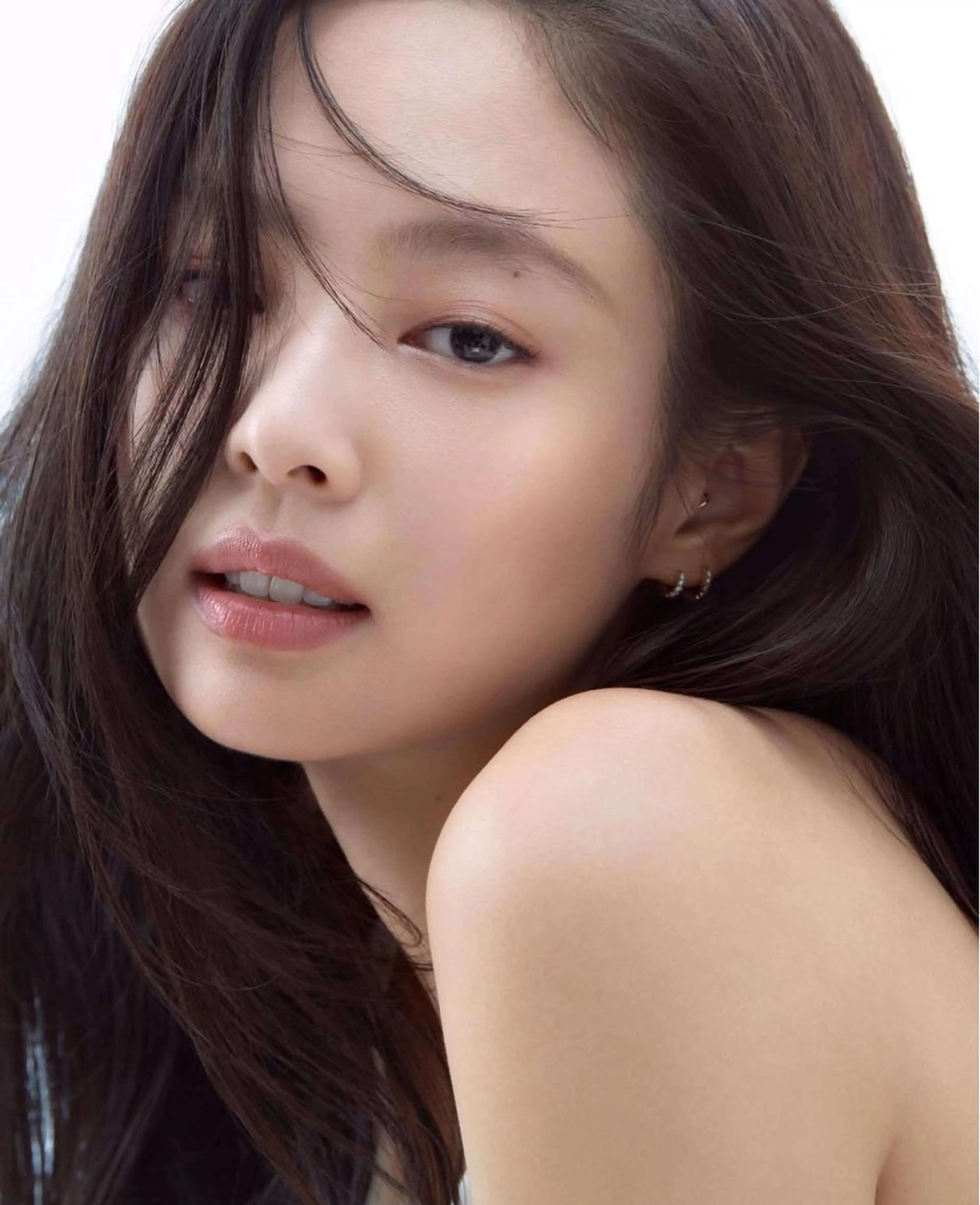 ロング カラー カット トリートメント JUNO韓国ヘア‎ narumi‎🤍のヘアスタイル