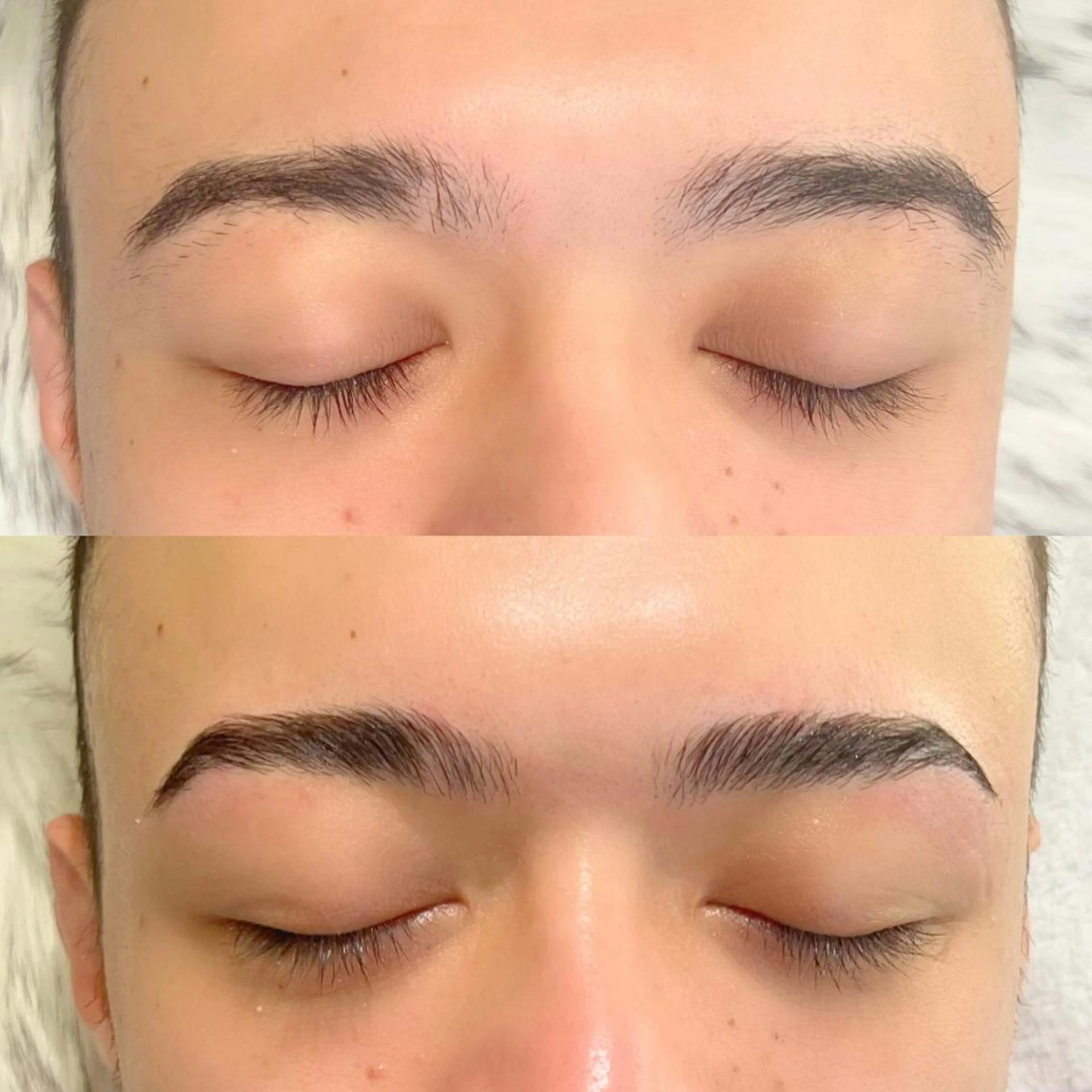 アイブロウ Mizuliネイル 眉毛メイクのサロンのネイルデザイン