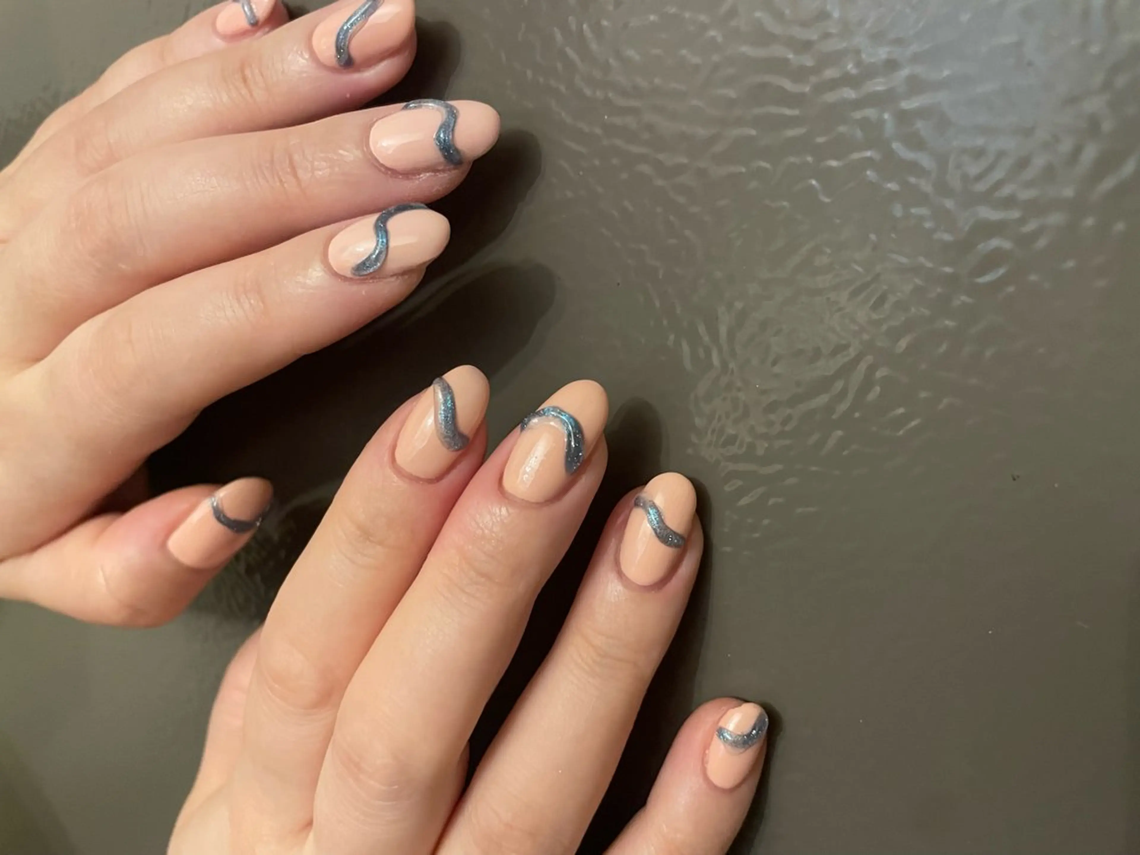 ネイル 持ち込み ニュアンスネイル ハンドネイル Ca rinaのネイルデザイン