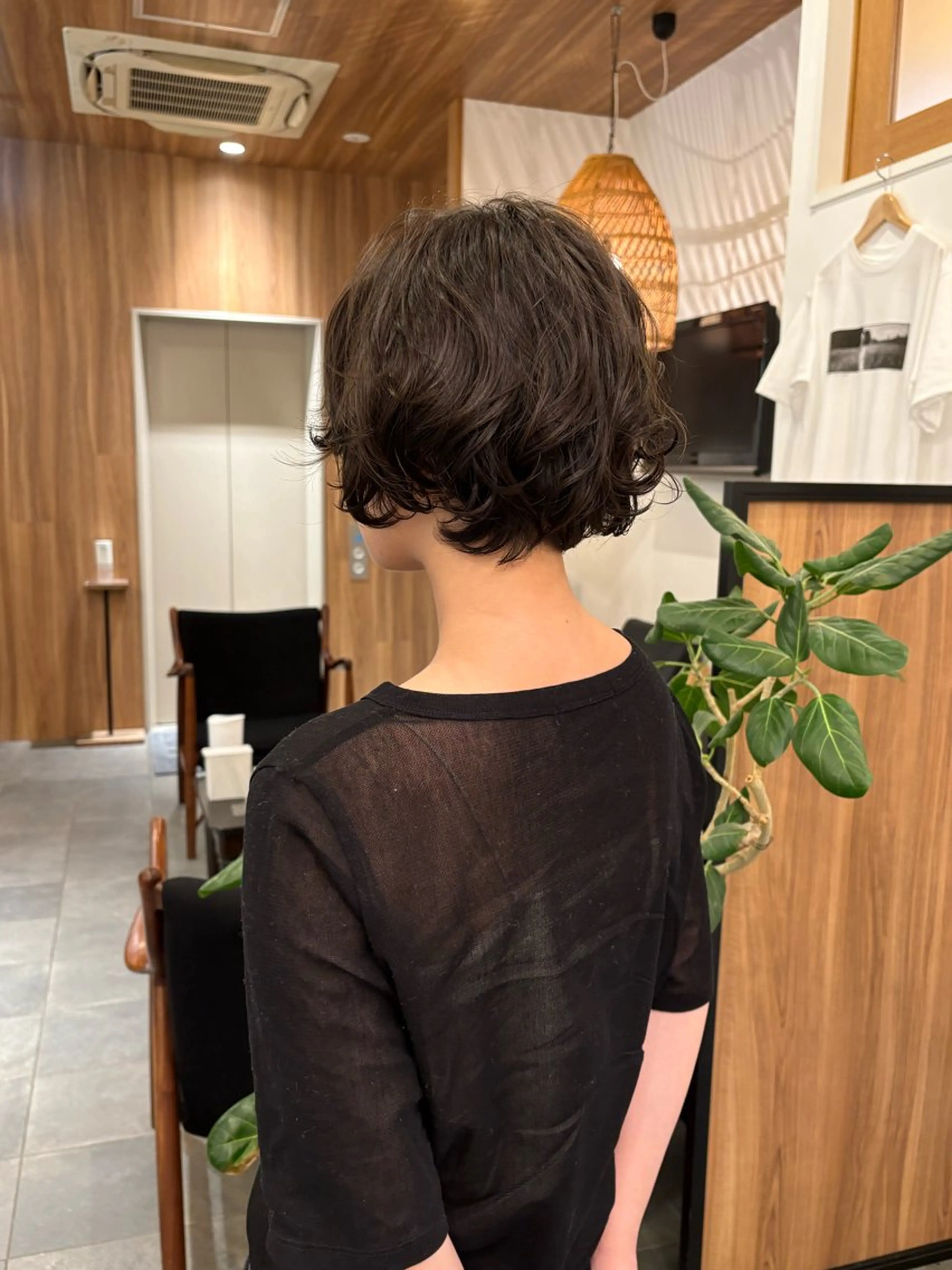 ショート パーマ カット パーマ BEAUTRIUM 穂乃香のヘアスタイル