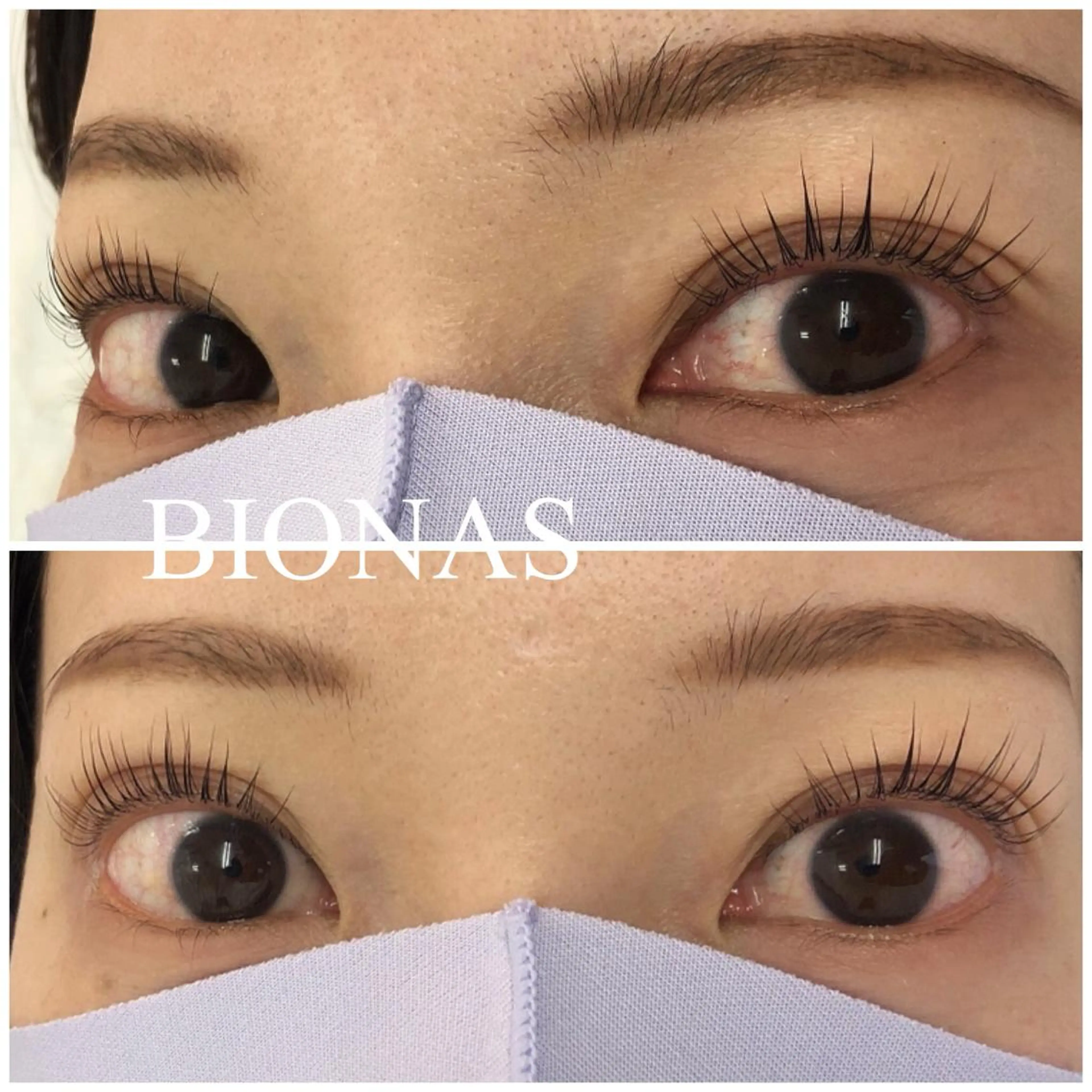 マツエク・マツパ パリジェンヌラッシュリフト BIONAS 【ビオナス】のマツエク・マツパデザイン