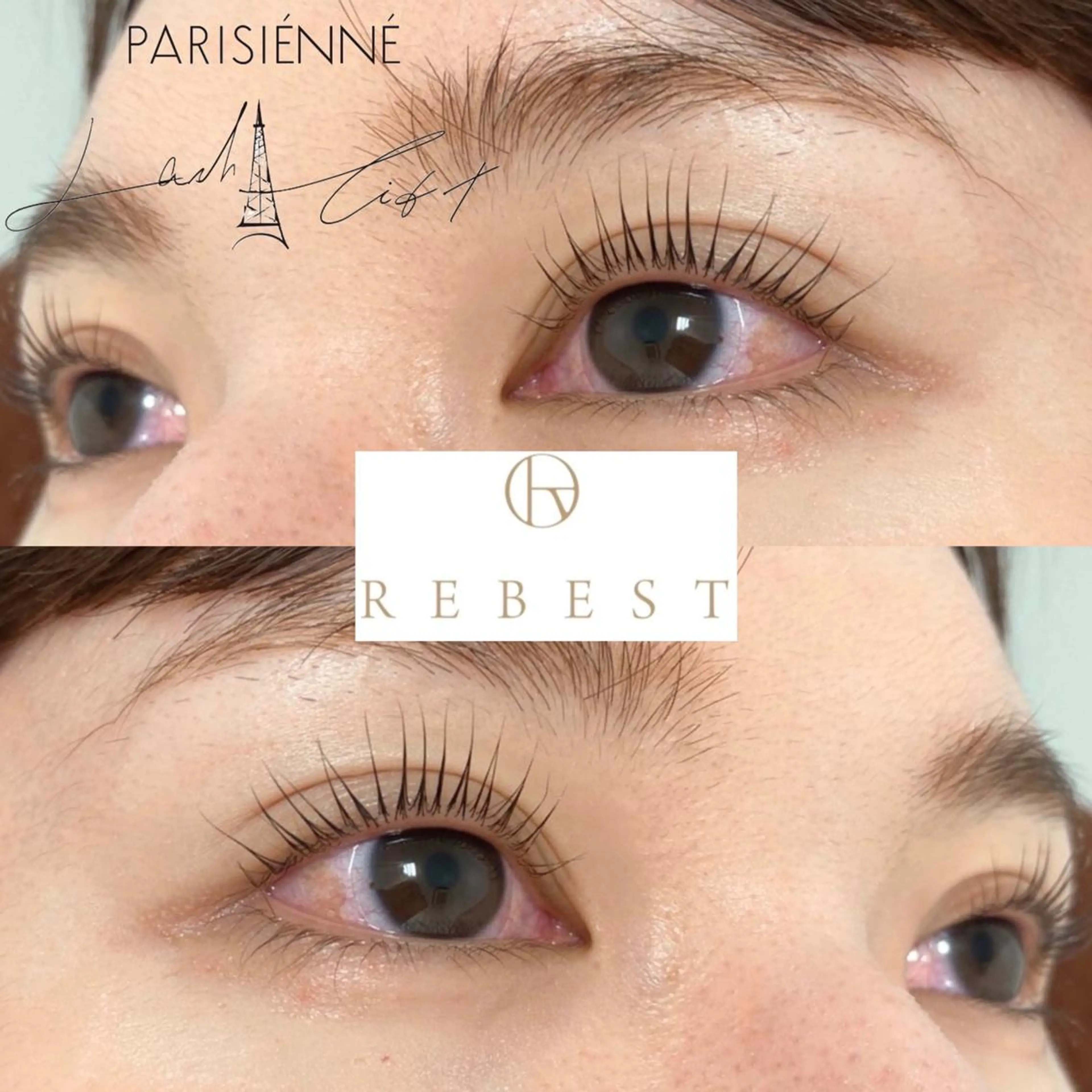 マツエク・マツパ パリジェンヌラッシュリフト まつげパーマ マツパ 心斎橋REBEST HINATA🍒のマツエク・マツパデザイン