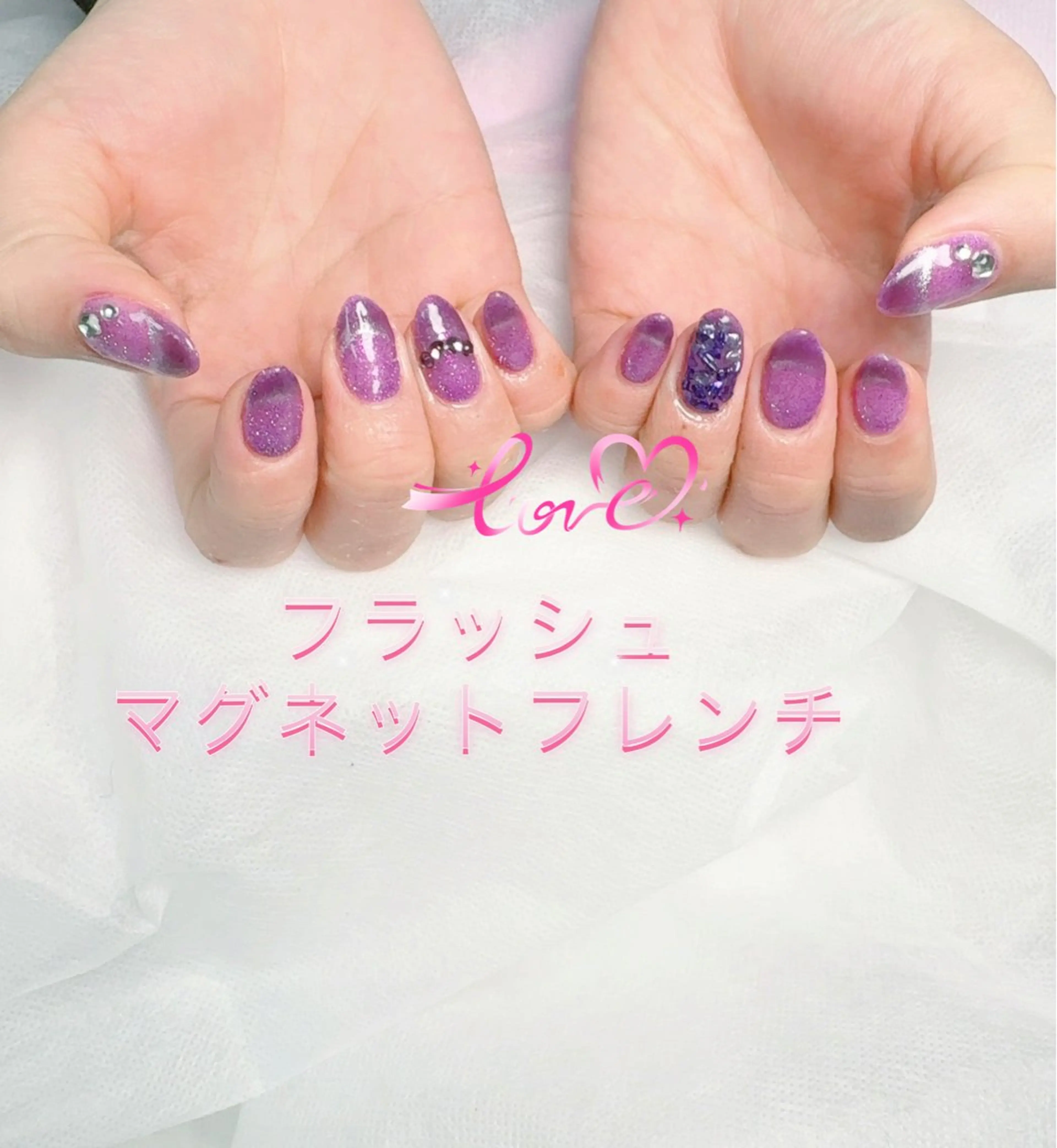 ネイル pink ladyサロン所属・べ にのネイルデザイン